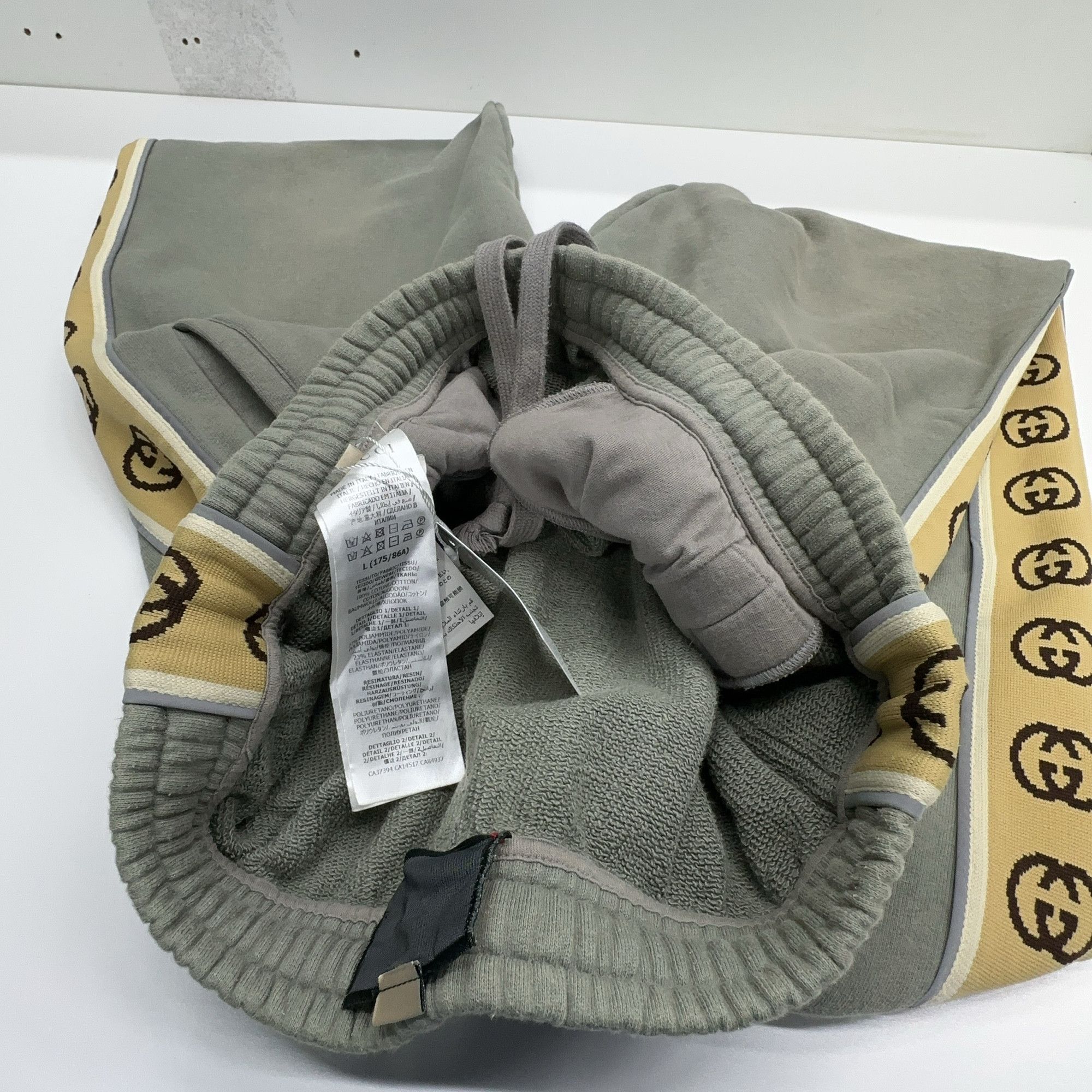 Gucci Gucci GG Logo Side Tape Sweatpants Size L Size US 34 / EU 50 - 6 Thumbnail