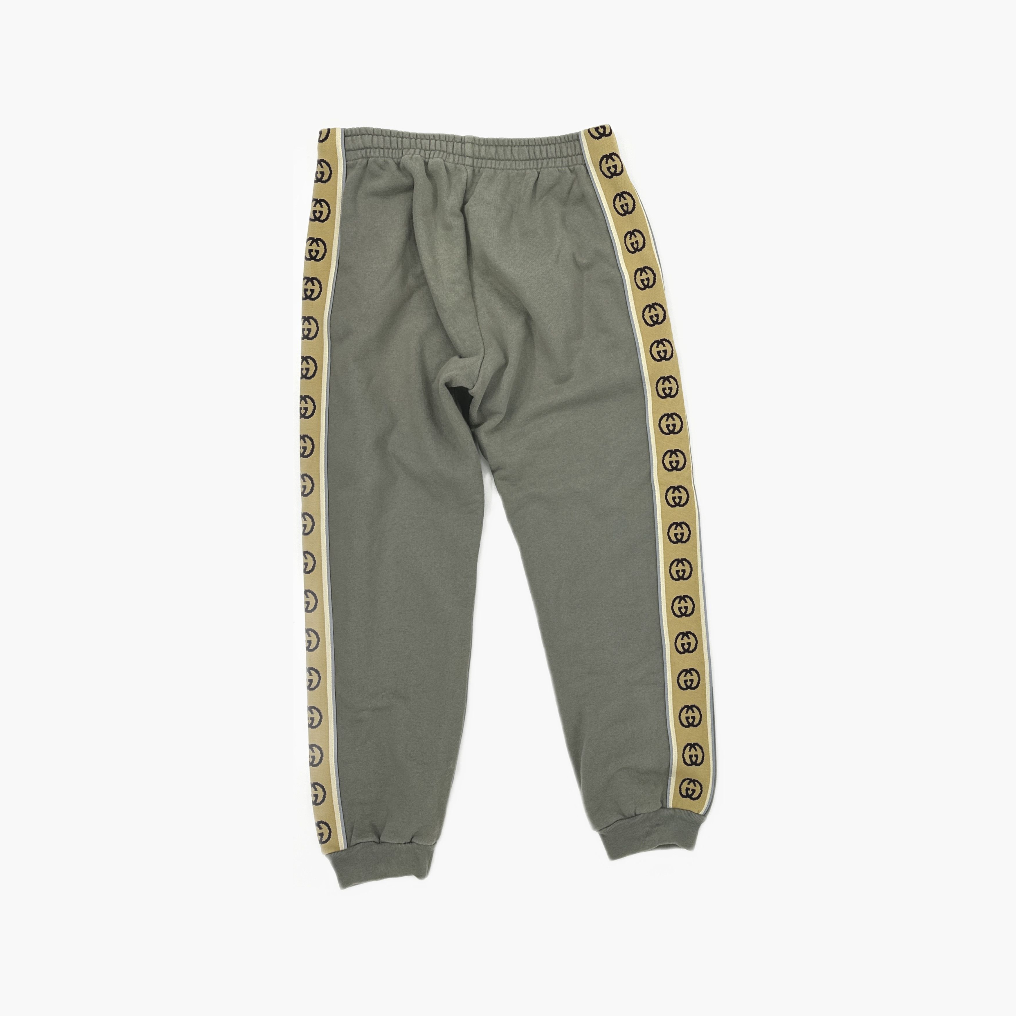 Gucci Gucci GG Logo Side Tape Sweatpants Size L Size US 34 / EU 50 - 2 Thumbnail