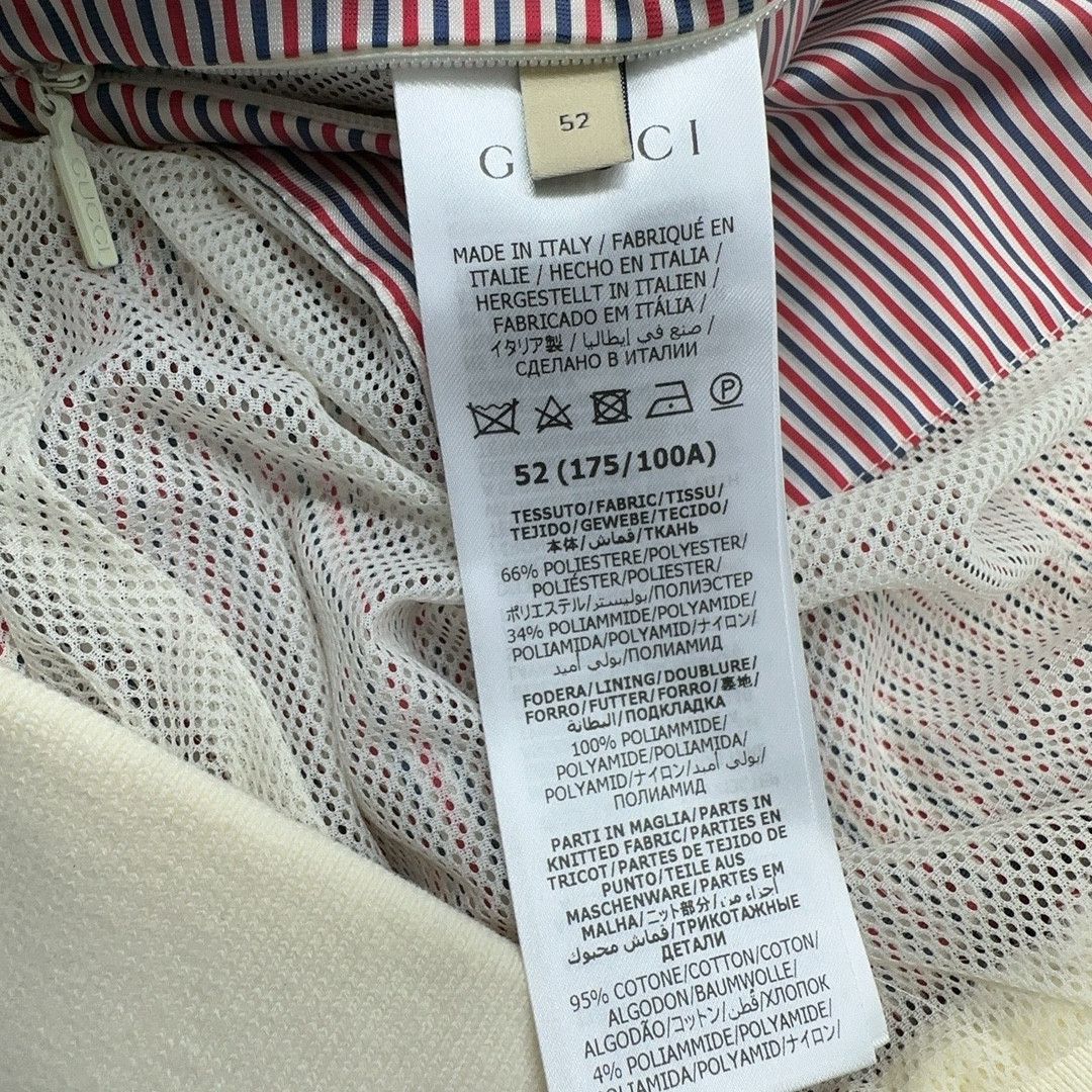 Gucci Gucci Striped Hooded Jacket Size 52 Size US L / EU 52-54 / 3 - 5 Thumbnail