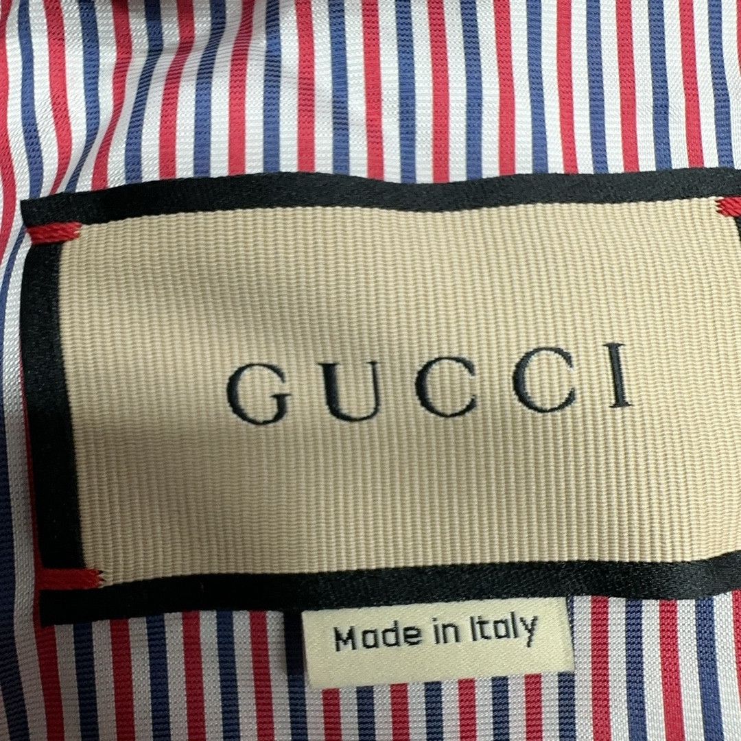 Gucci Gucci Striped Hooded Jacket Size 52 Size US L / EU 52-54 / 3 - 4 Thumbnail