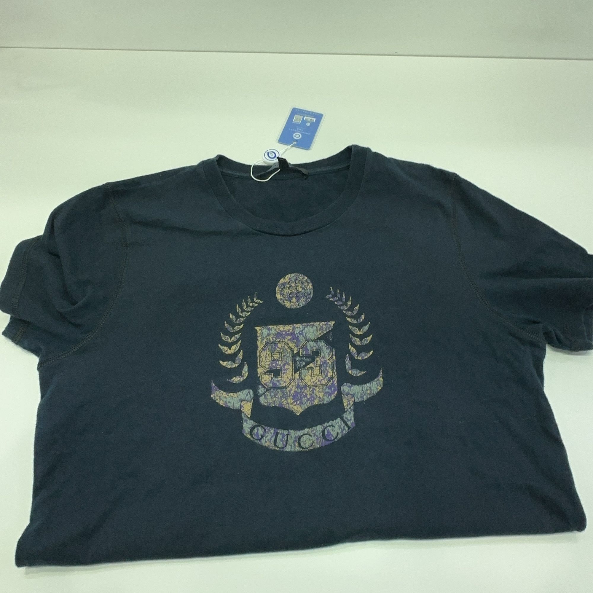 Gucci Gucci Crest Logo T-Shirt Size M Size US M / EU 48-50 / 2 - 6 Thumbnail