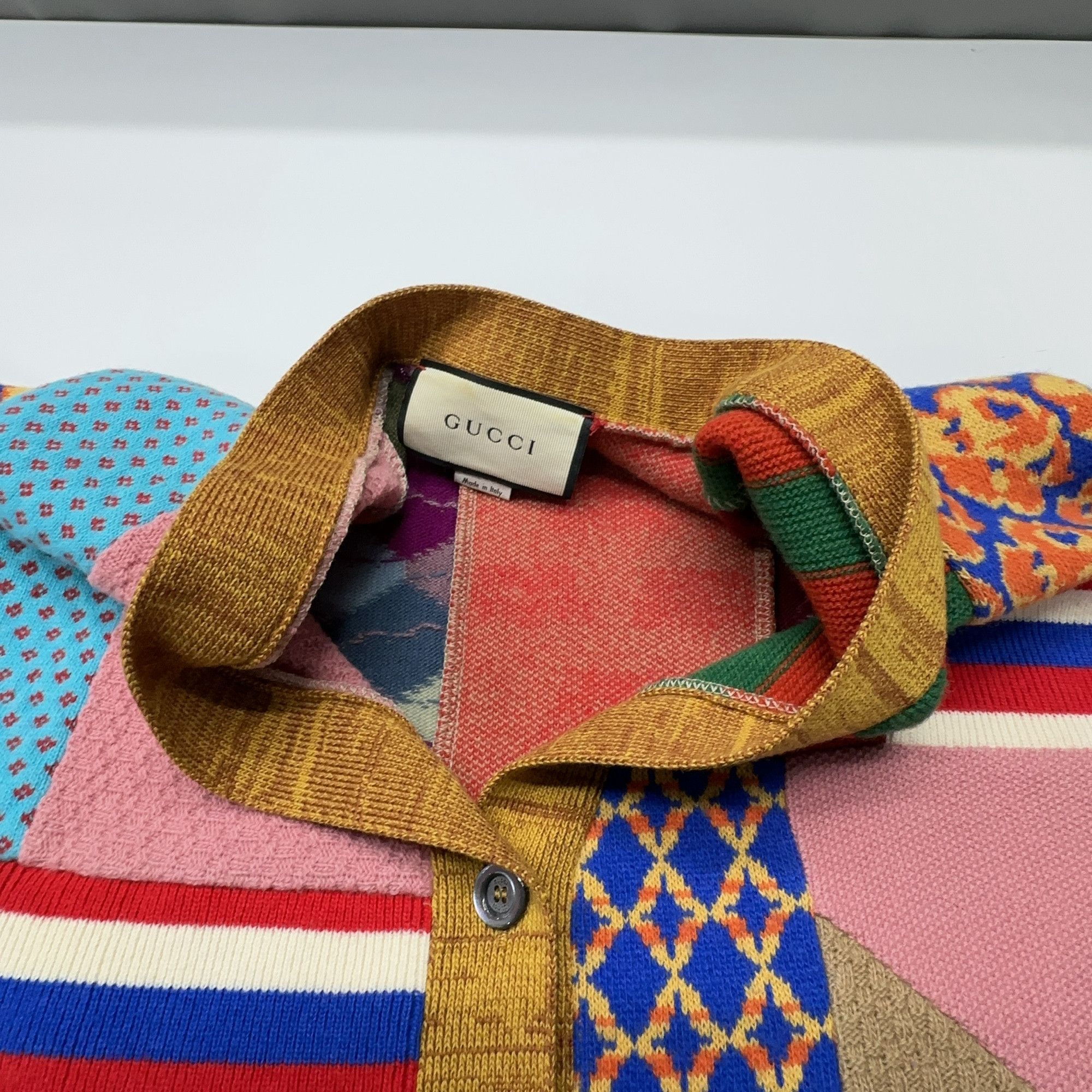 Gucci Gucci Patchwork Cardigan Size S Size US S / EU 44-46 / 1 - 6 Thumbnail