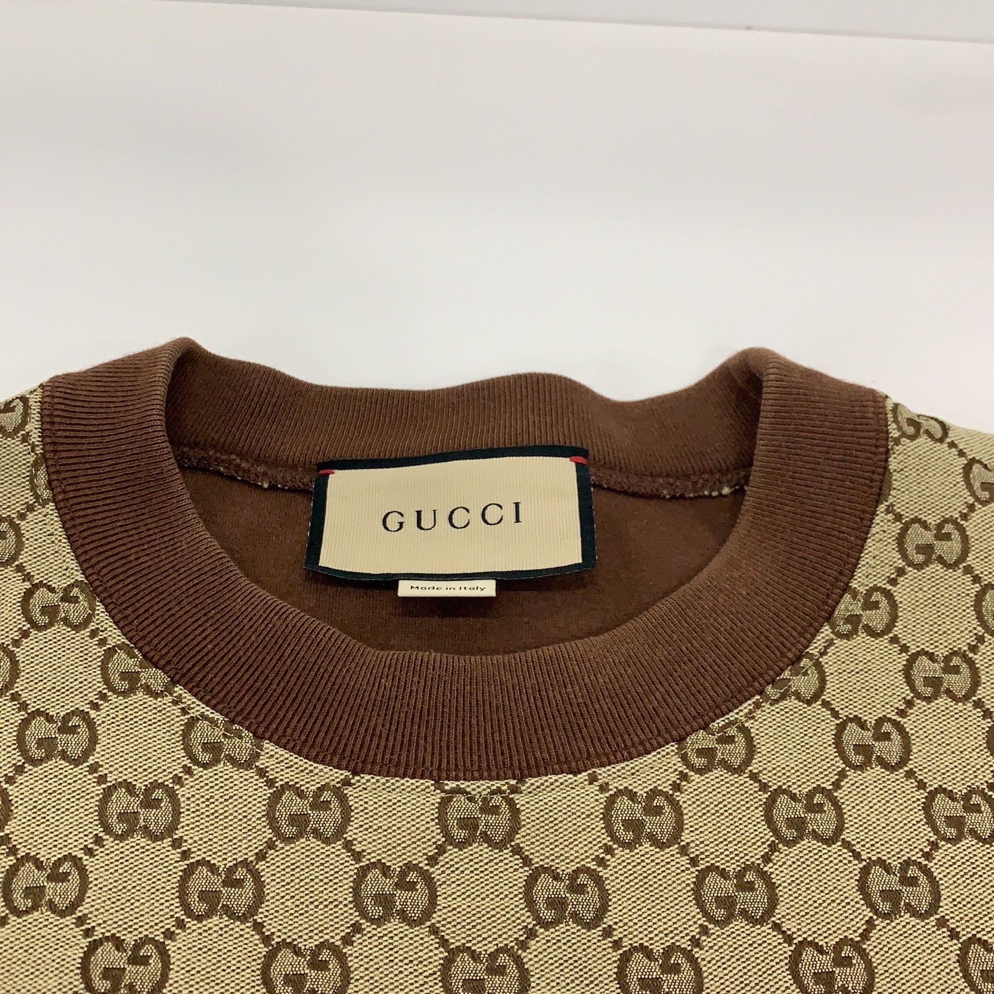 Gucci Gucci GG Logo Print Sweatshirt Size M Size US M / EU 48-50 / 2 - 6 Thumbnail