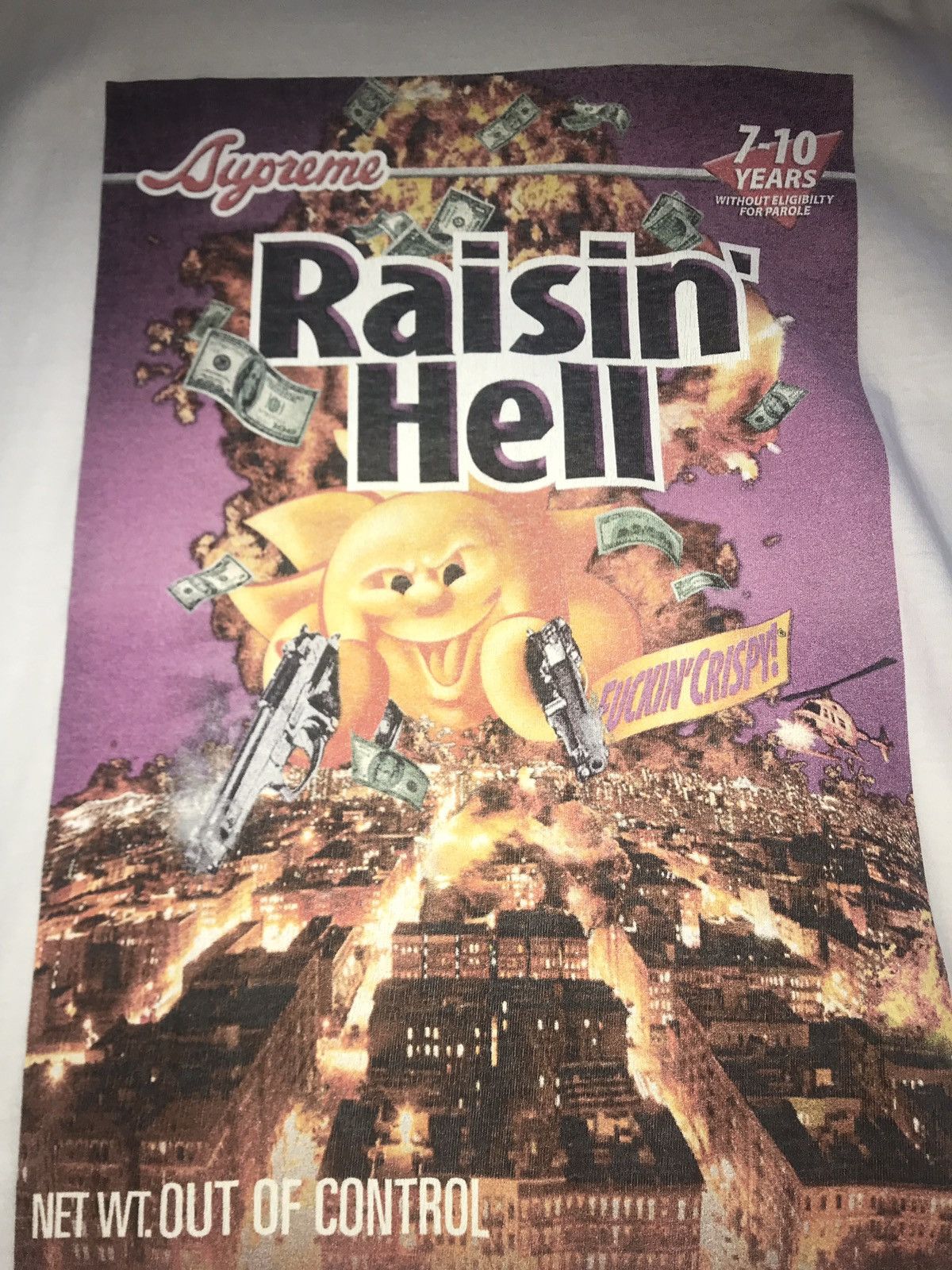 Supreme Raisin Hell Tee | Grailed