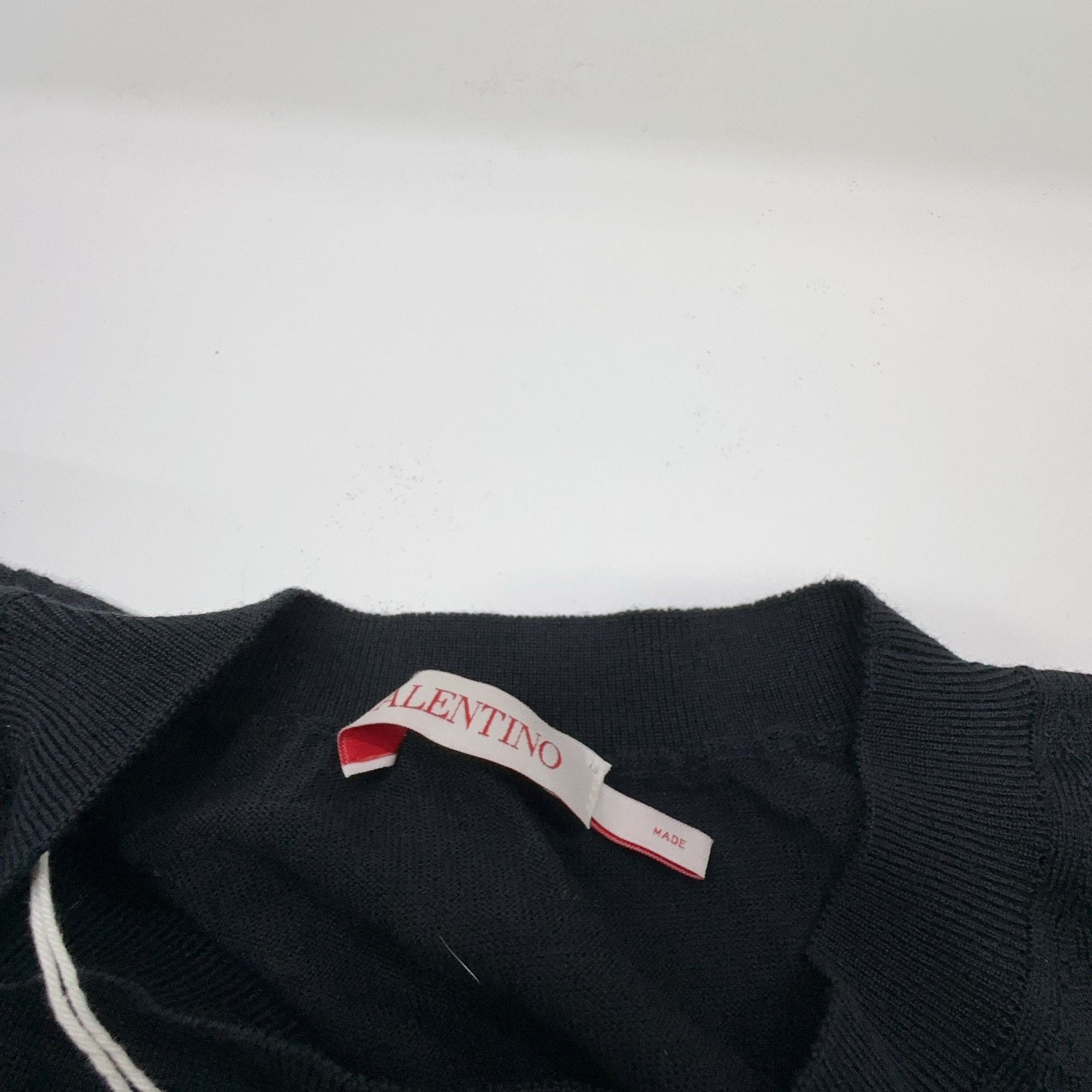 Valentino Valentino Crewneck Sweater Black XL Size US XL / EU 56 / 4 - 2 Thumbnail