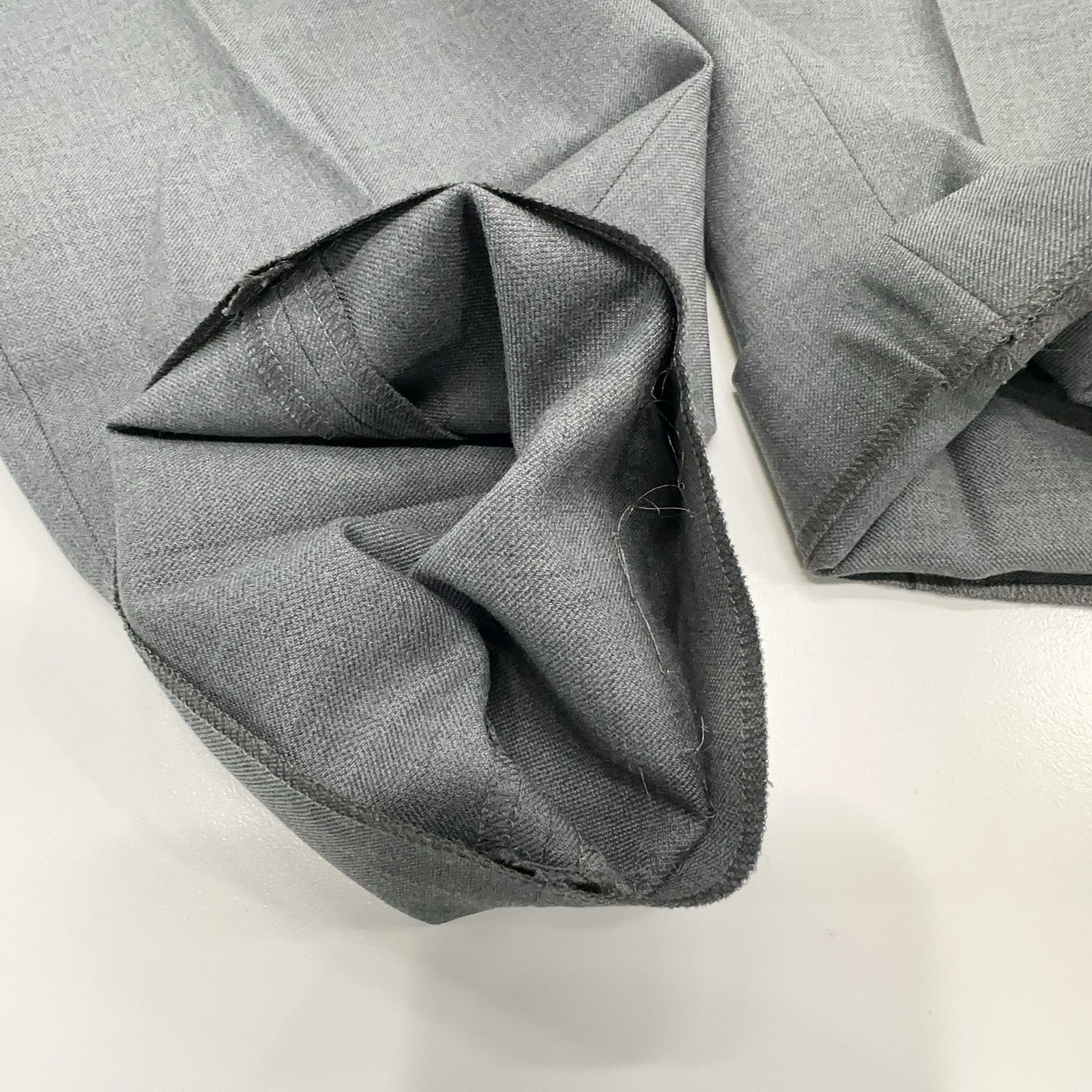 Valentino Valentino Roma Gray Wool Silk Trousers Size 28 Size US 28 / EU 44 - 8 Thumbnail