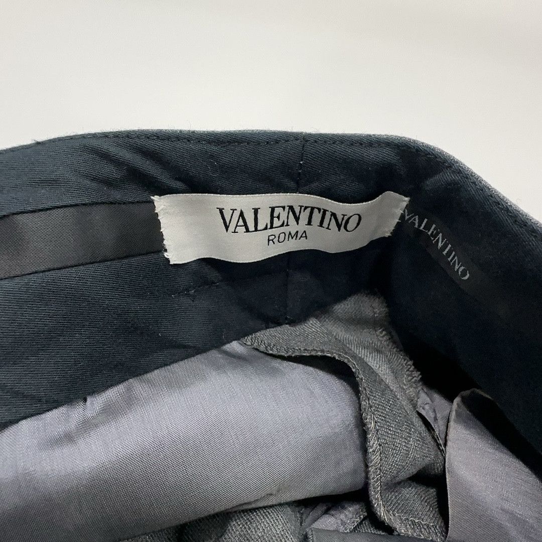 Valentino Valentino Roma Gray Wool Silk Trousers Size 28 Size US 28 / EU 44 - 5 Thumbnail