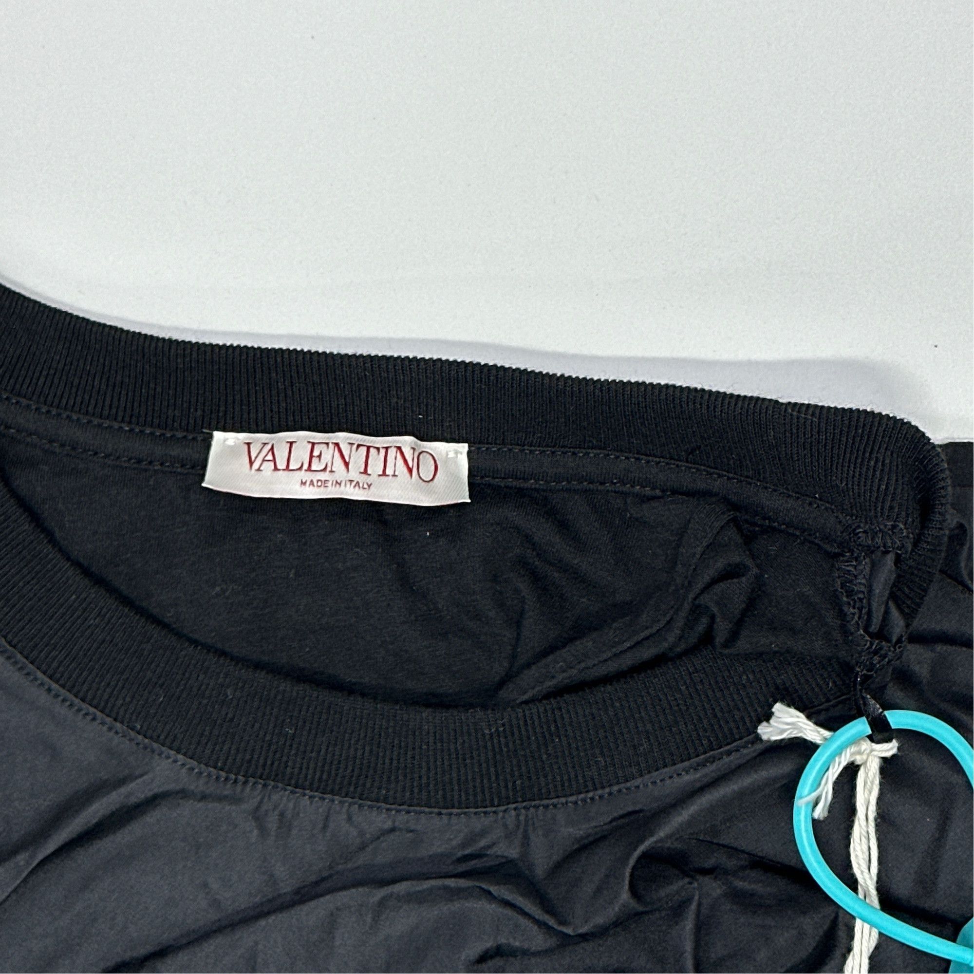 Valentino Valentino Black Cotton Blend T-Shirt Size M Size US M / EU 48-50 / 2 - 4 Thumbnail