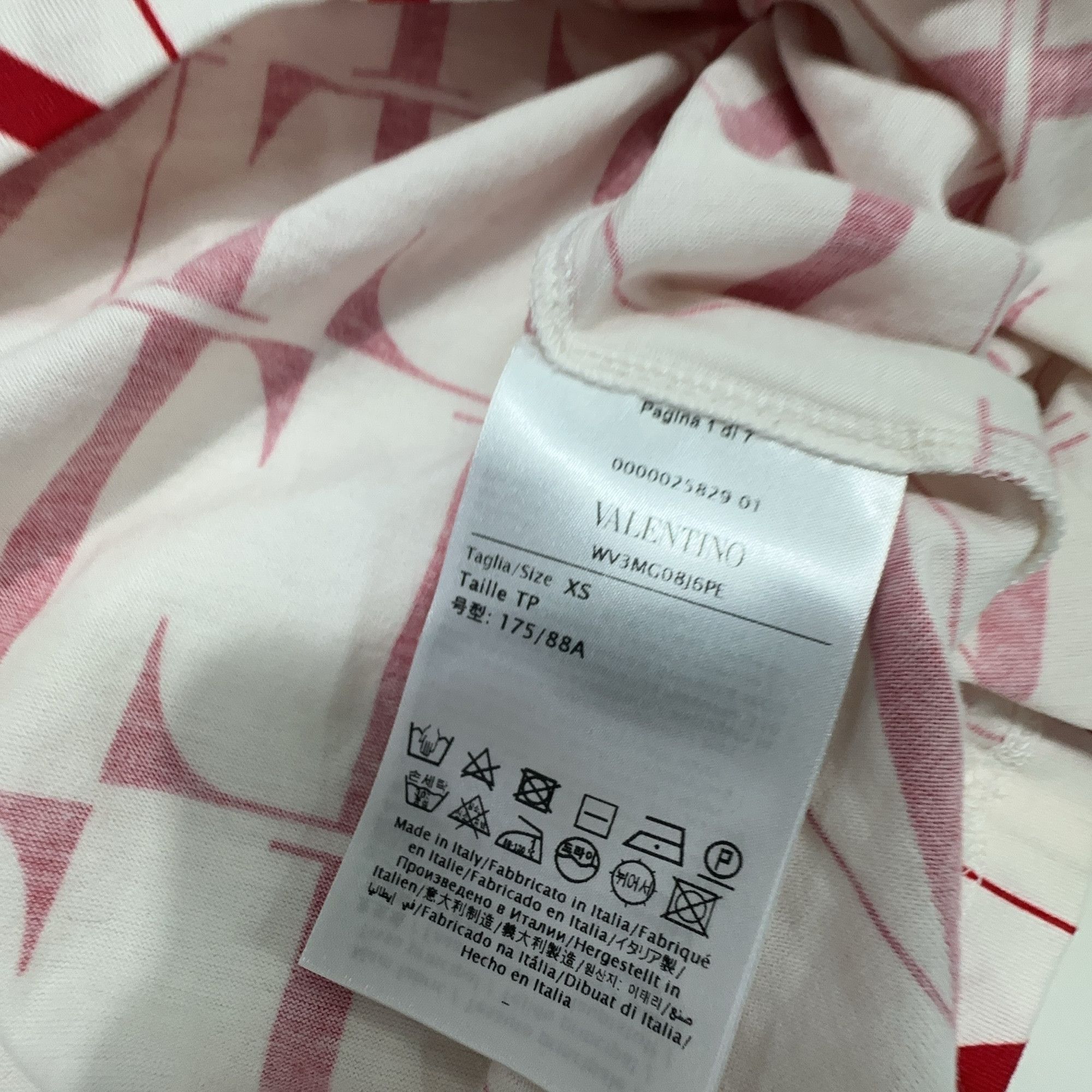 Valentino Valentino VLTN Logo Print T-Shirt Size XS Size US XS / EU 42 / 0 - 3 Thumbnail