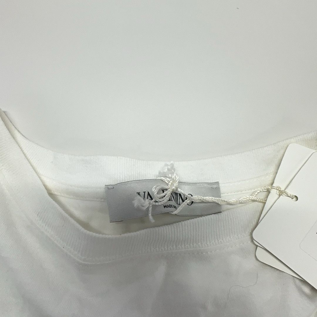 Valentino Valentino V Logo Puff Sleeve T-Shirt Size S Size S / US 4 / IT 40 - 5 Thumbnail