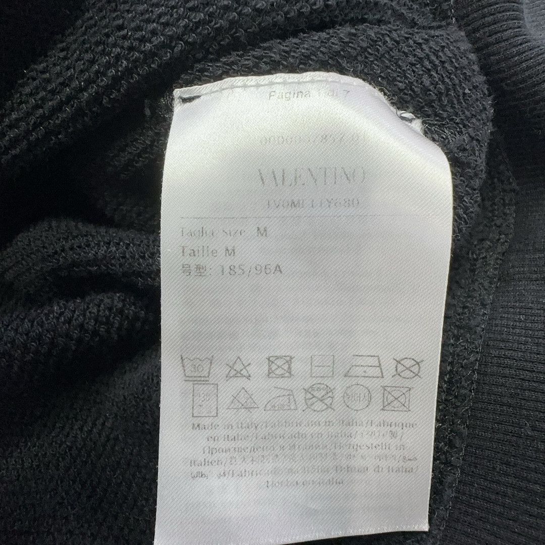 Valentino Valentino V Dreamers Logo Sweatshirt Black Size M Size US M / EU 48-50 / 2 - 4 Thumbnail