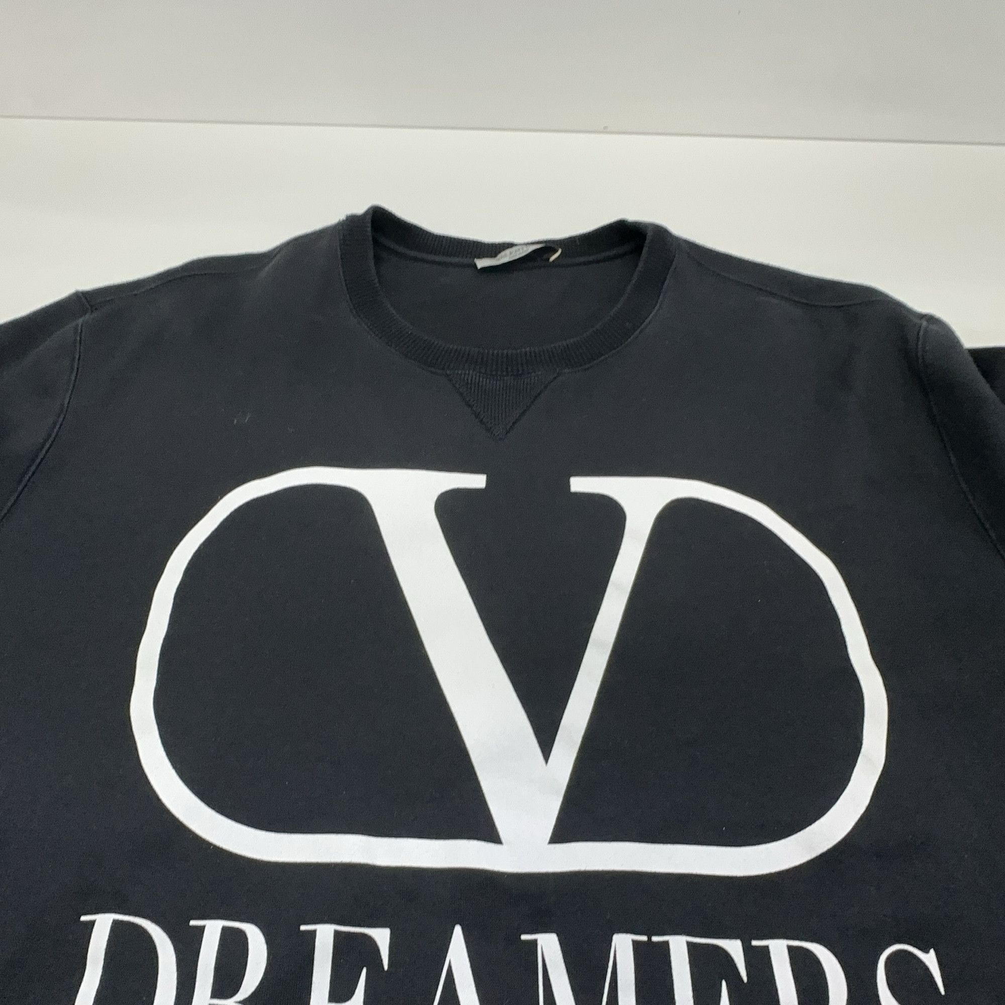 Valentino Valentino V Dreamers Logo Sweatshirt Black Size M Size US M / EU 48-50 / 2 - 6 Thumbnail