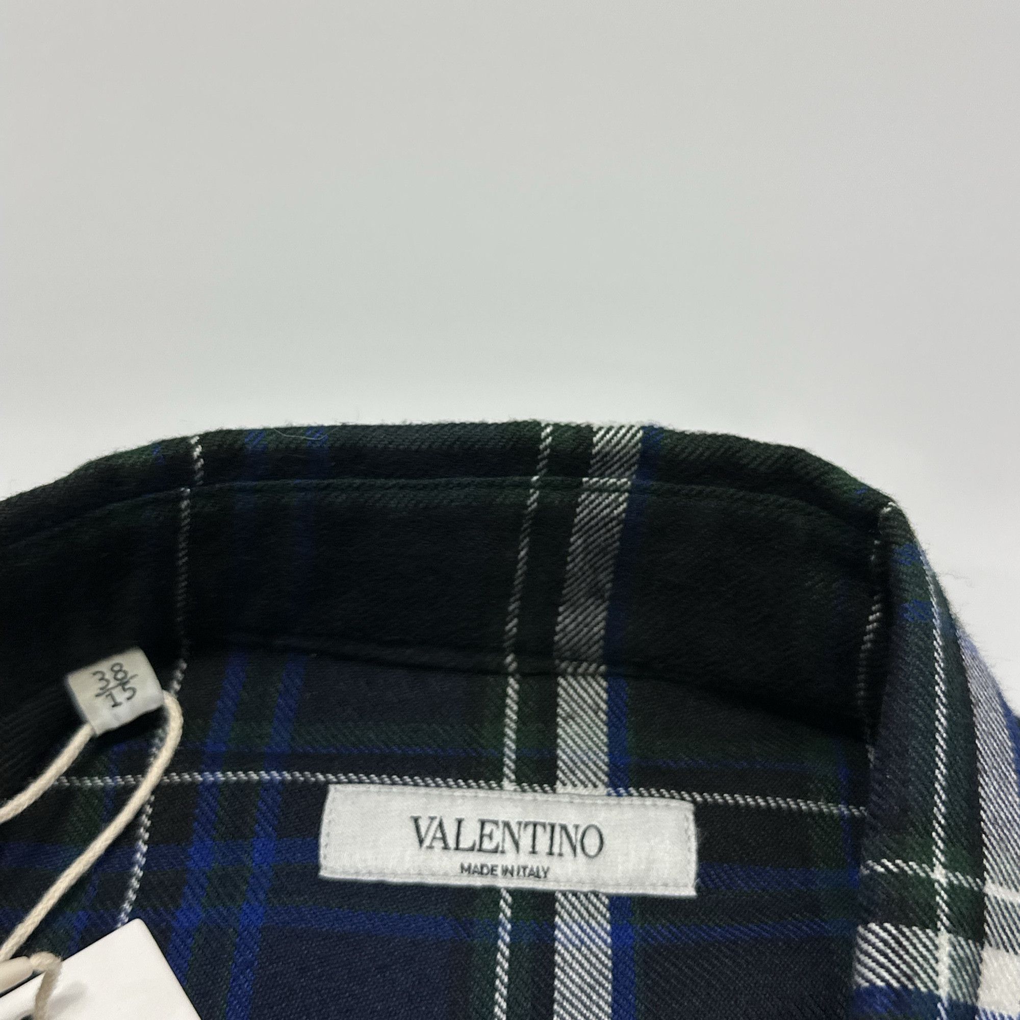 Valentino Valentino Sequin Patch Plaid Shirt Size S Size US S / EU 44-46 / 1 - 3 Thumbnail