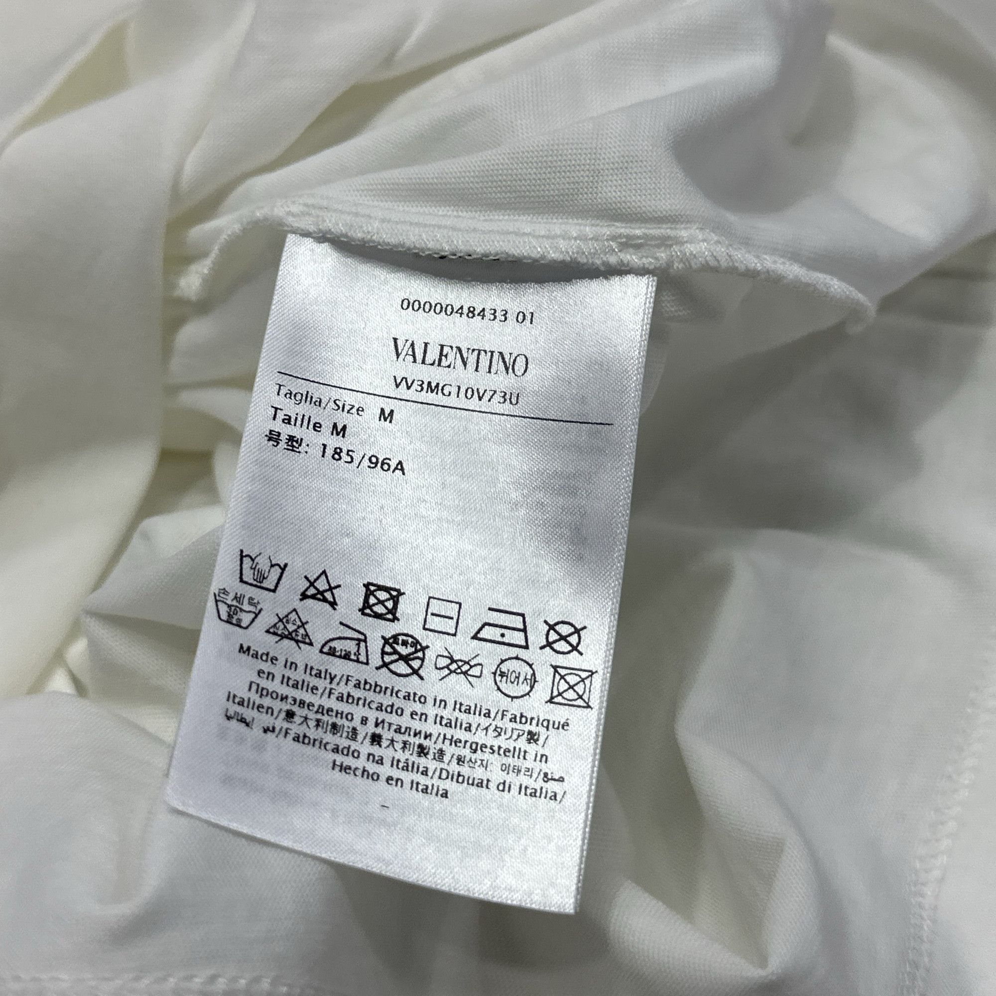 Valentino Valentino Logo T-Shirt Size M Size US M / EU 48-50 / 2 - 5 Thumbnail