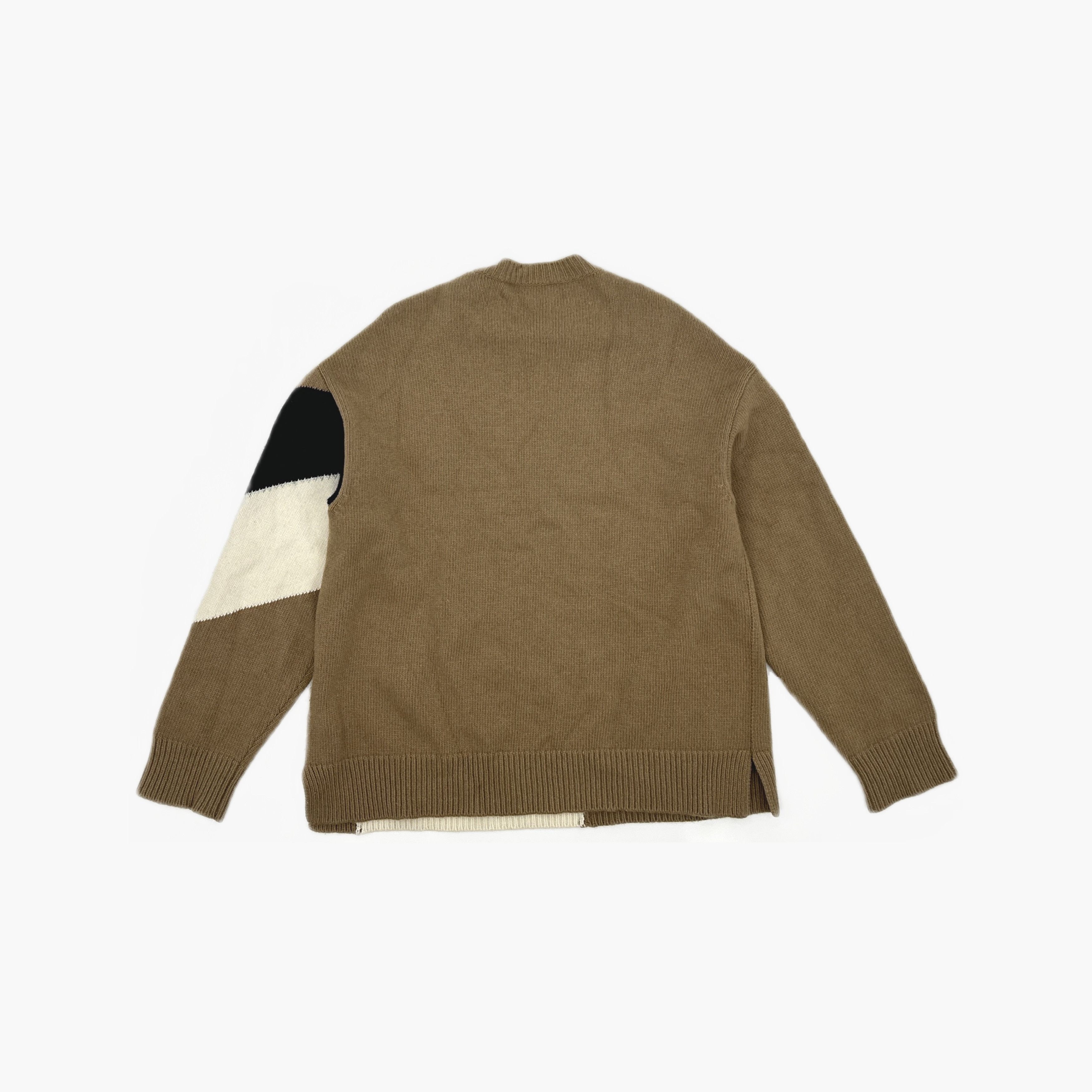 Valentino Valentino Colorblock V-Pattern Knit Sweater Size M Size US M / EU 48-50 / 2 - 2 Thumbnail