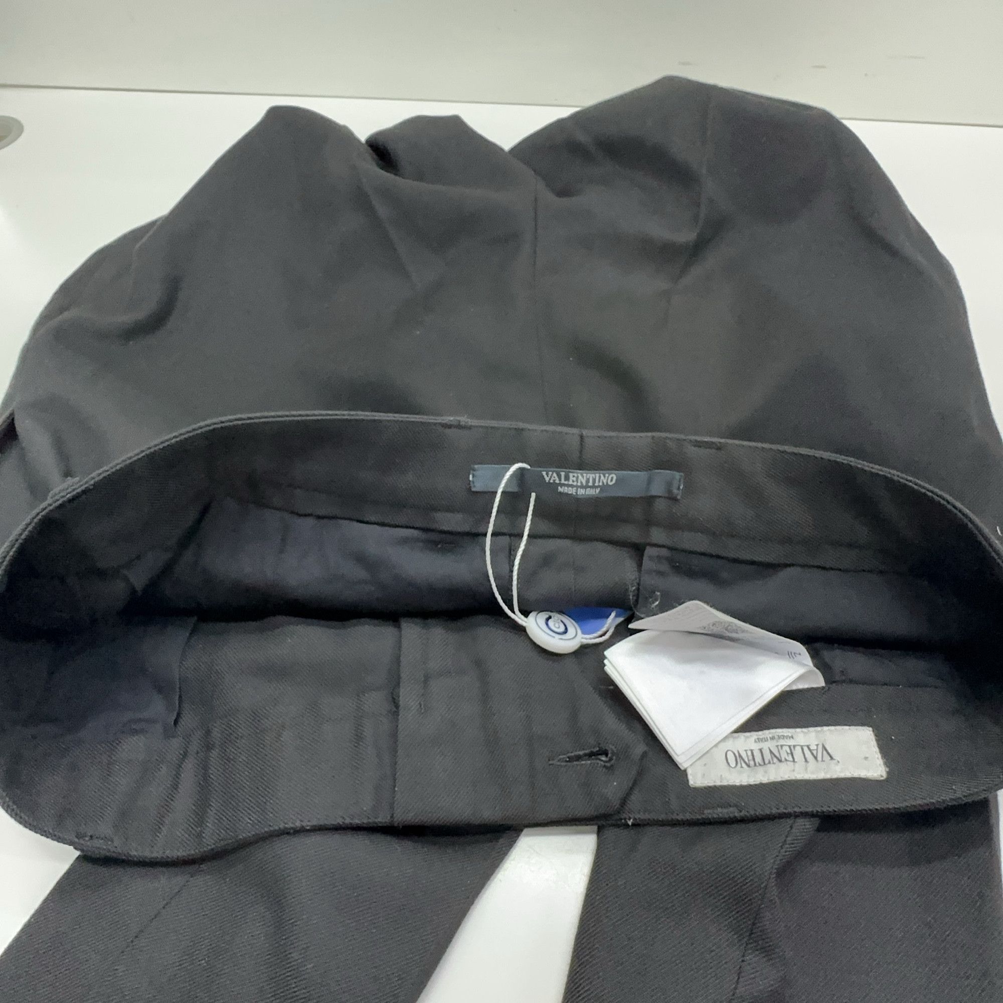 Valentino Valentino Black Cotton Casual Pants Size 50 Size US 34 / EU 50 - 6 Thumbnail