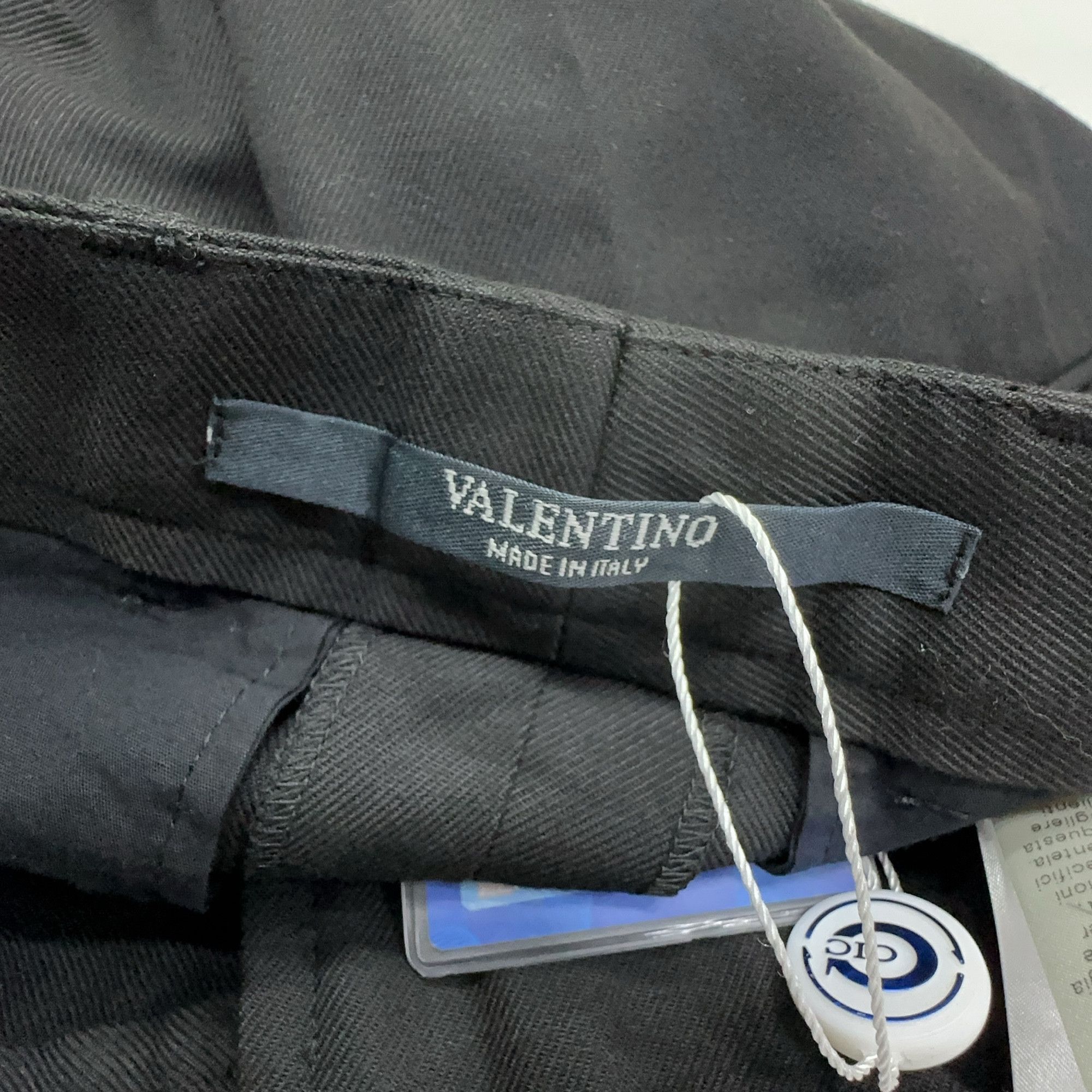 Valentino Valentino Black Cotton Casual Pants Size 50 Size US 34 / EU 50 - 5 Thumbnail