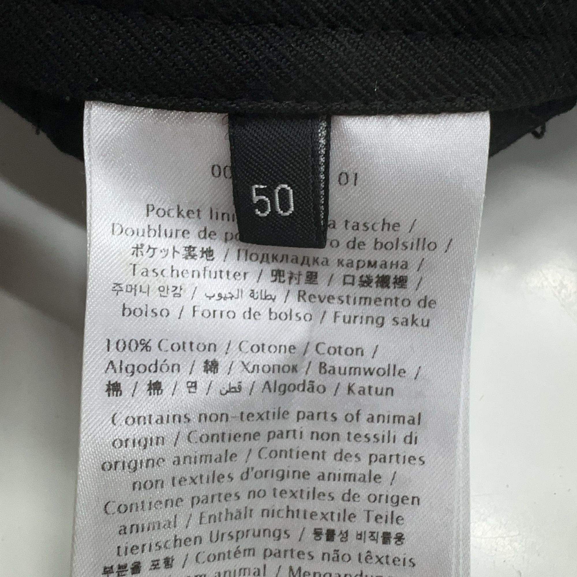 Valentino Valentino Black Cotton Casual Pants Size 50 Size US 34 / EU 50 - 3 Thumbnail