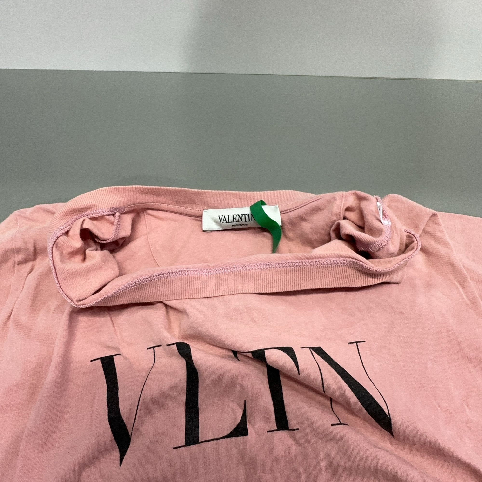 Valentino Valentino VLTN Logo T-Shirt Pink Size XS Size US XS / EU 42 / 0 - 5 Thumbnail