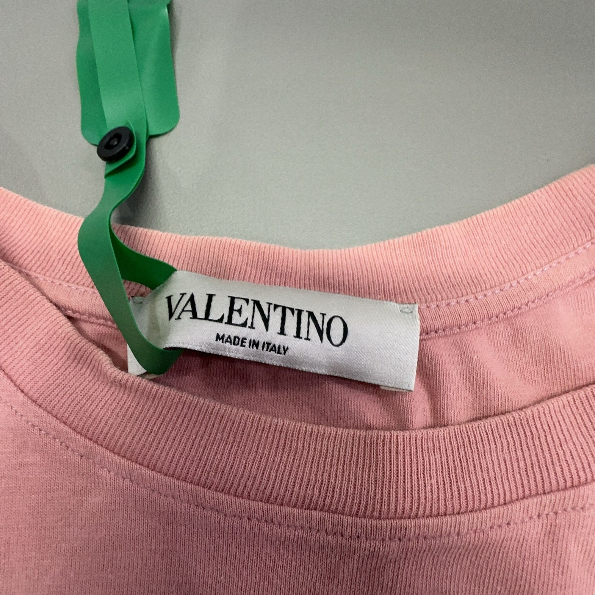 Valentino Valentino VLTN Logo T-Shirt Pink Size XS Size US XS / EU 42 / 0 - 3 Thumbnail