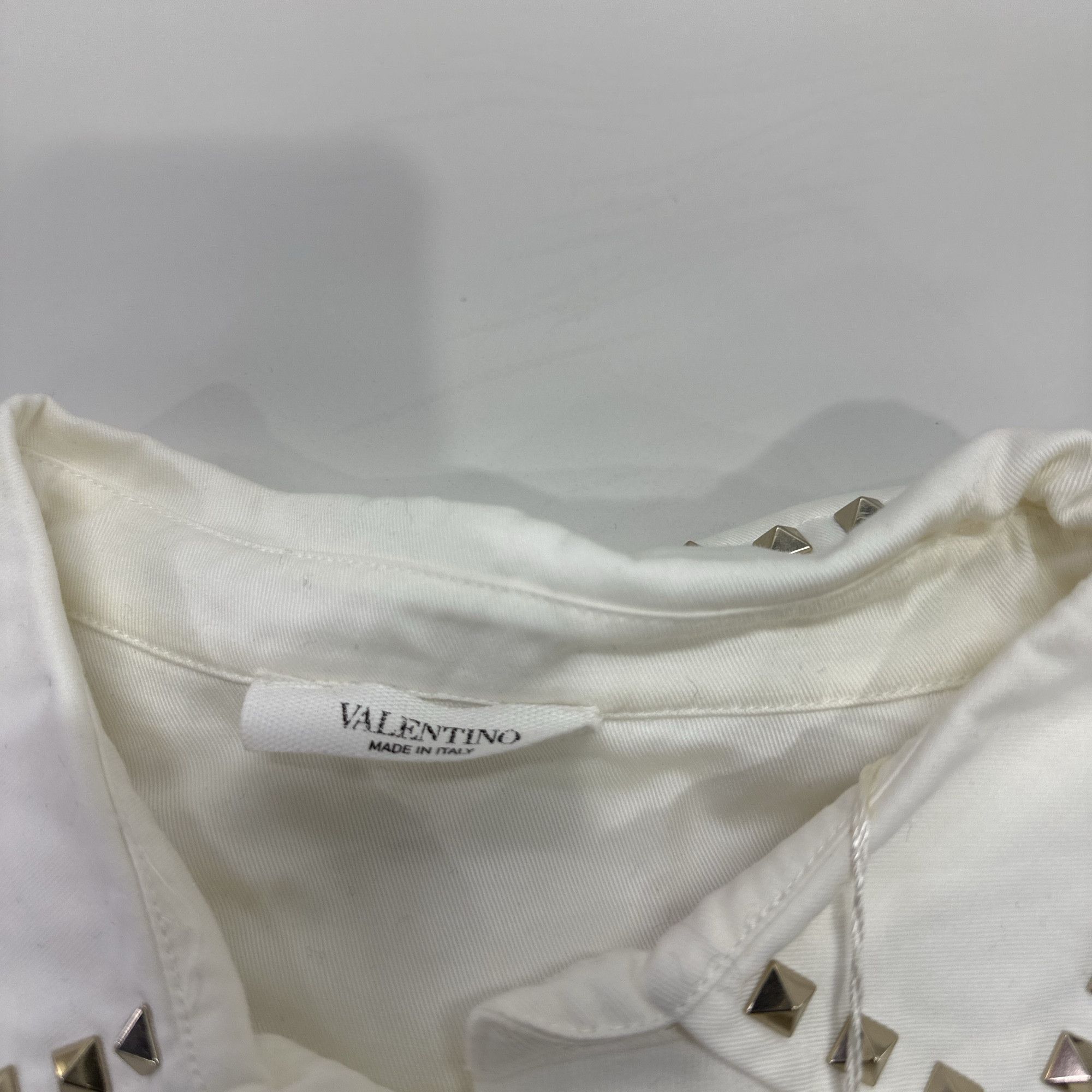 Valentino Valentino Rockstud Long Sleeve Polo Shirt Size S Size US S / EU 44-46 / 1 - 4 Thumbnail