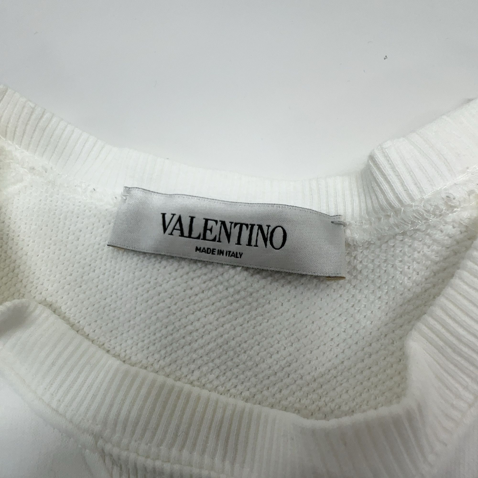 Valentino Valentino VLTN Logo Sweatshirt US M Size US M / EU 48-50 / 2 - 3 Thumbnail