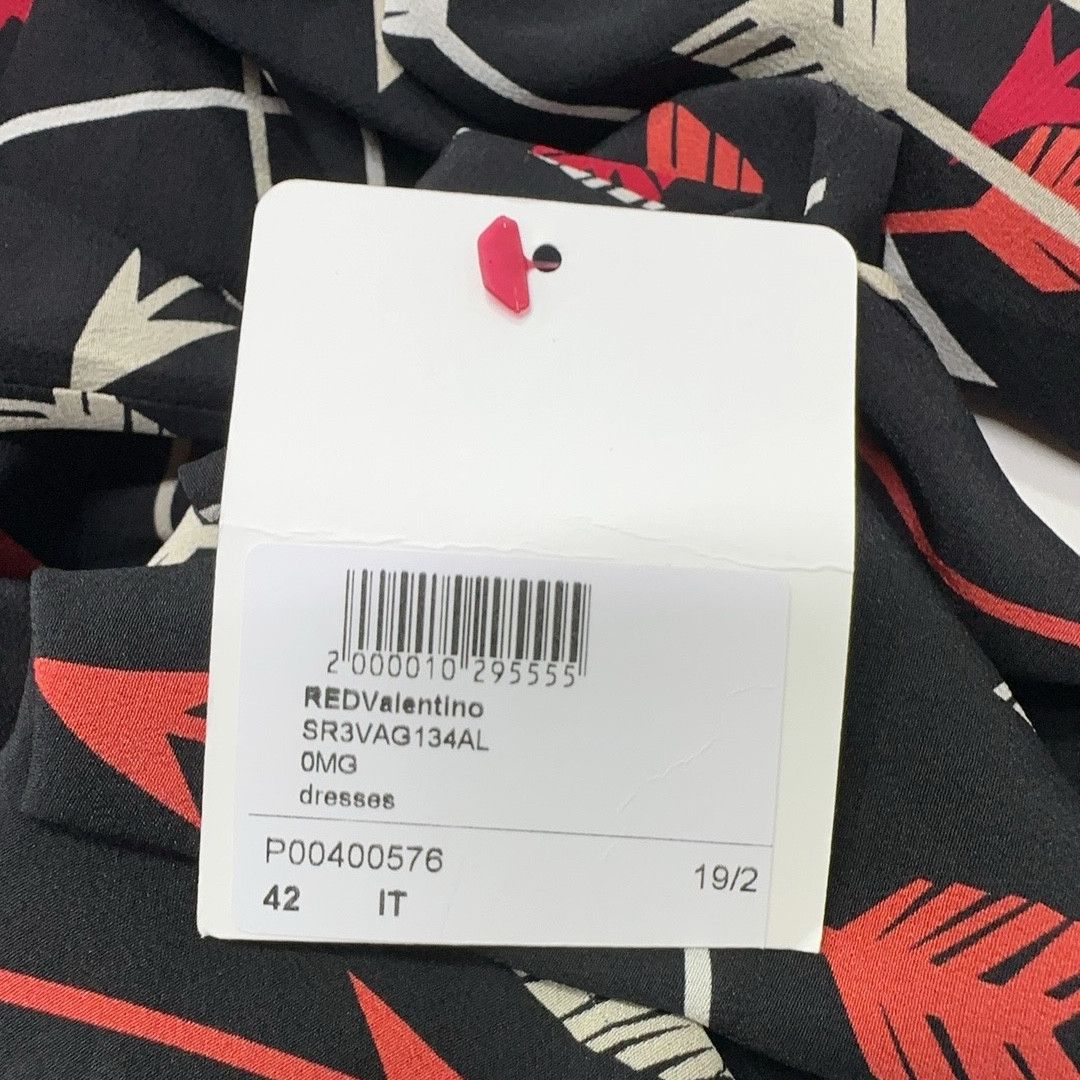 Valentino REDValentino Arrow Print Midi Dress Size 42 (IT) Size M / US 6-8 / IT 42-44 - 4 Thumbnail