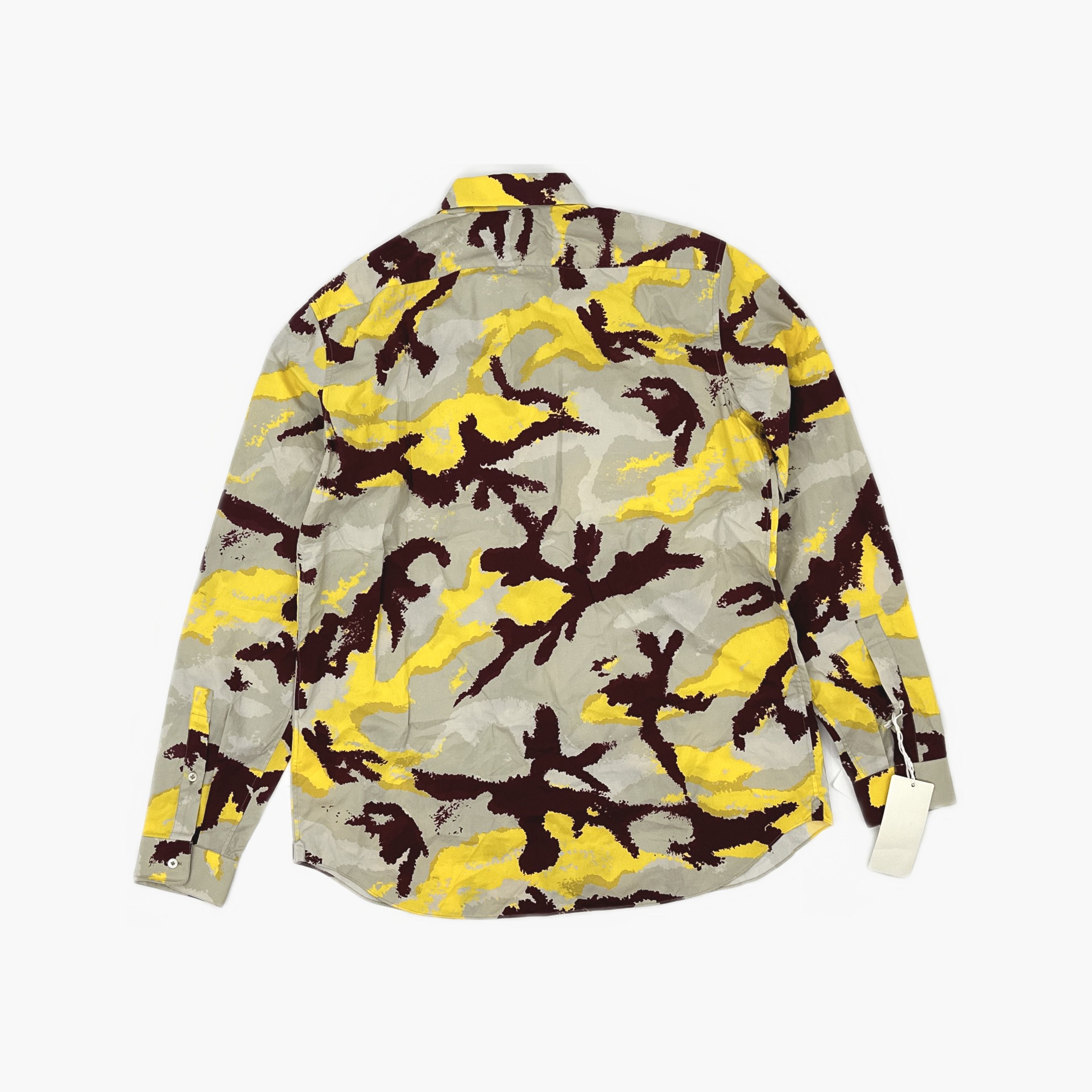 Valentino Valentino Camouflage Print Shirt Size L Size US L / EU 52-54 / 3 - 2 Thumbnail