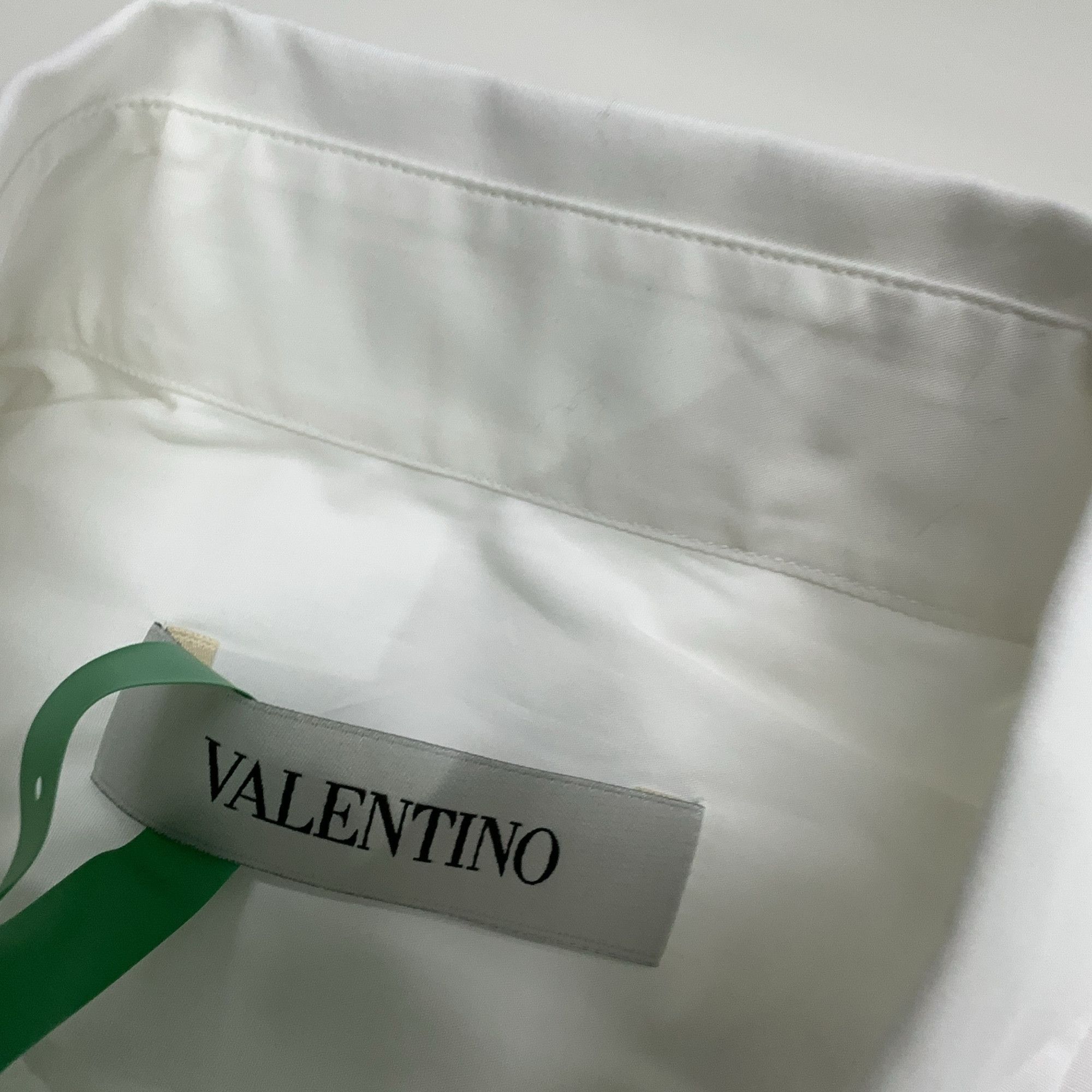 Valentino Valentino White Button Up Shirt Size S Size US S / EU 44-46 / 1 - 4 Thumbnail