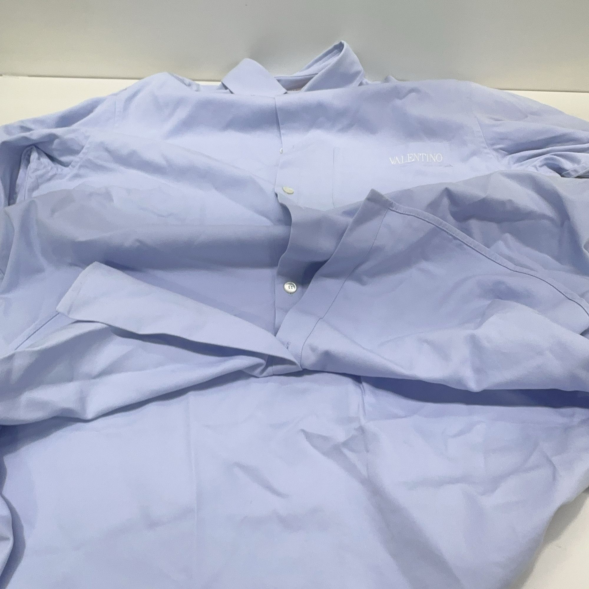 Valentino Valentino Logo Embroidery Button Up Shirt Size S Size US S / EU 44-46 / 1 - 6 Thumbnail