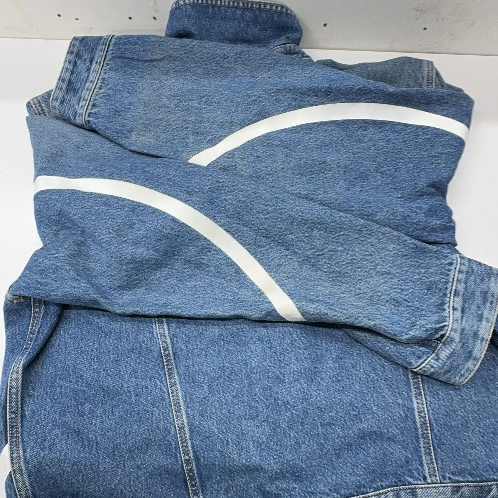 Valentino Valentino VLogo Denim Jacket Size M Size US M / EU 48-50 / 2 - 11 Thumbnail