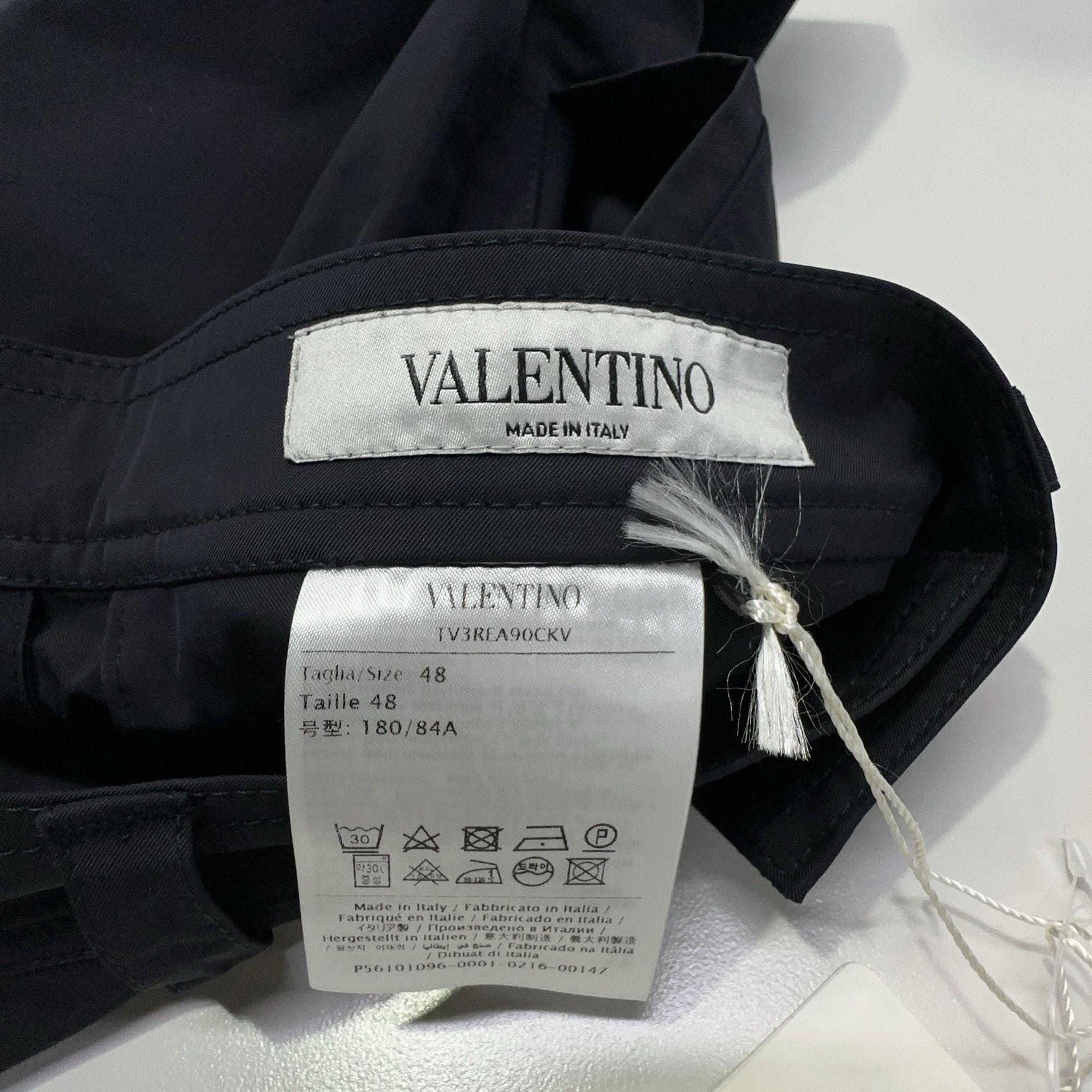 Valentino Valentino Navy Cargo Pants Size 32 Size US 32 / EU 48 - 3 Thumbnail