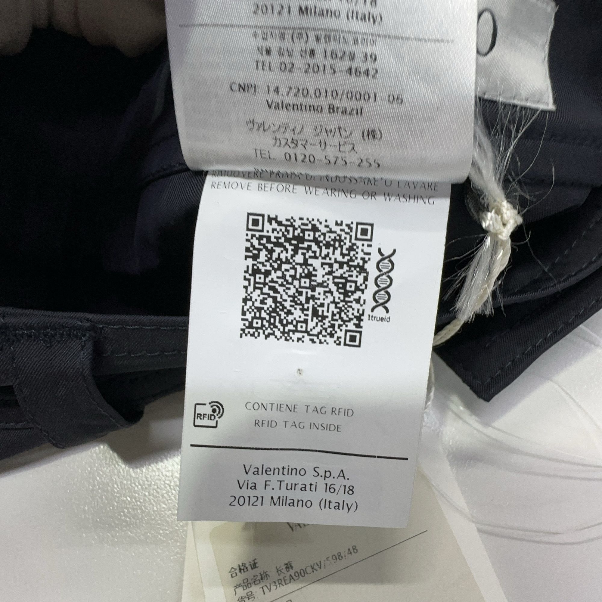 Valentino Valentino Navy Cargo Pants Size 32 Size US 32 / EU 48 - 6 Thumbnail