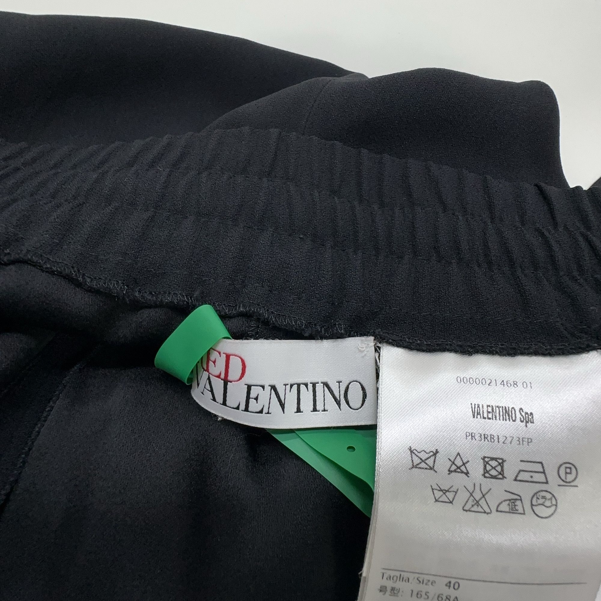 RED Valentino RED Valentino Drawstring Pants Black Size 40 Size 27" / US 4 / IT 40 - 3 Thumbnail