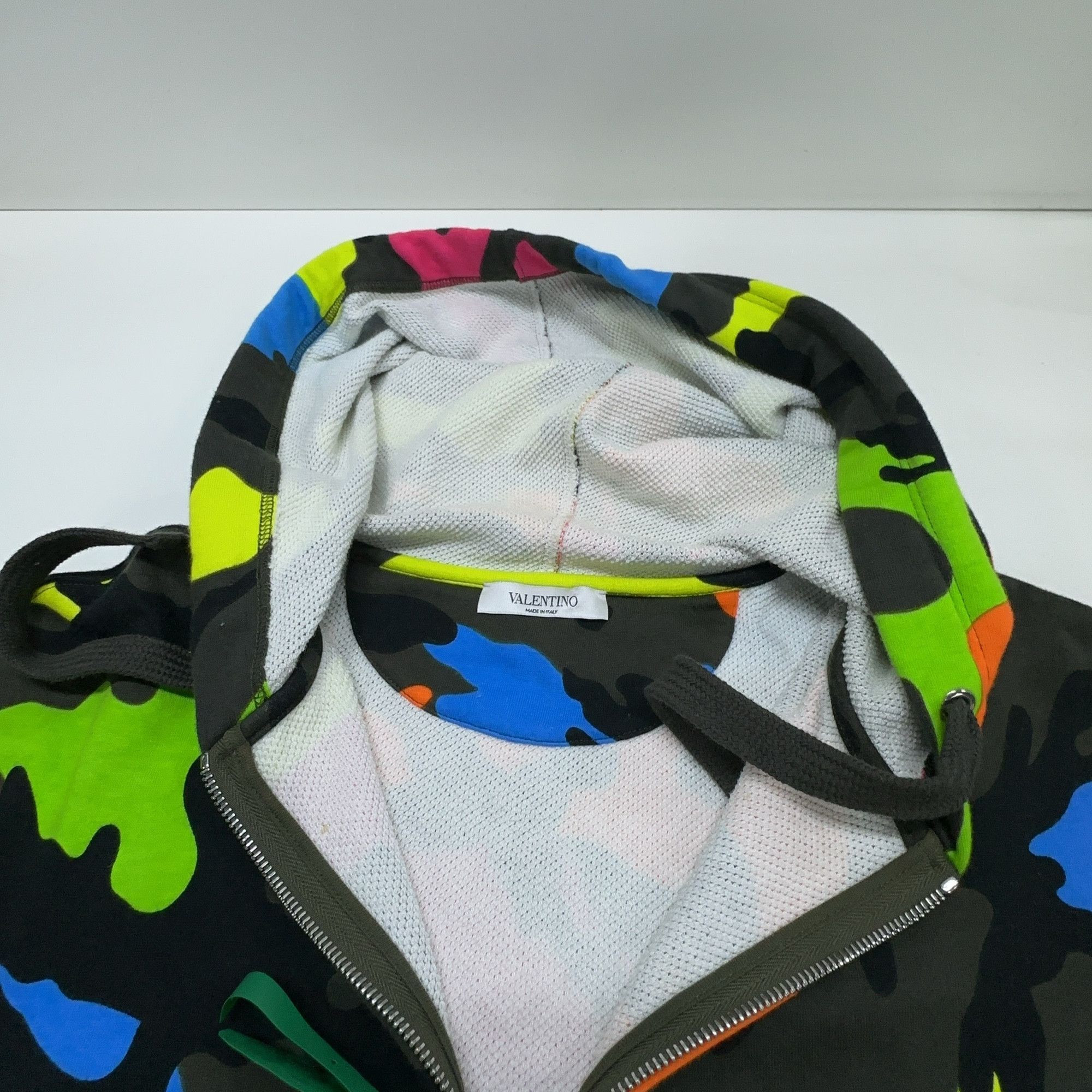 Valentino Valentino Camo Zip-Up Hoodie Size S Size US S / EU 44-46 / 1 - 5 Thumbnail