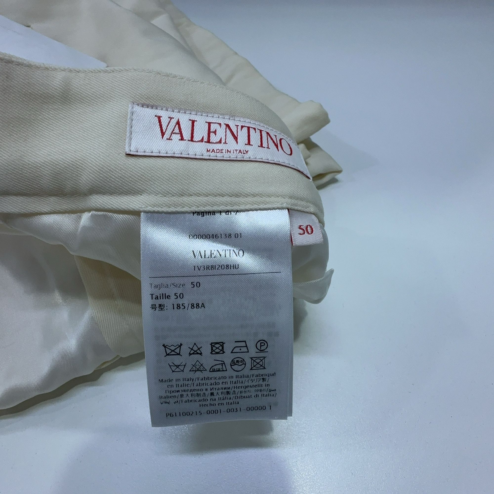 Valentino Valentino Wool Casual Pants Size 34 Size US 34 / EU 50 - 3 Thumbnail