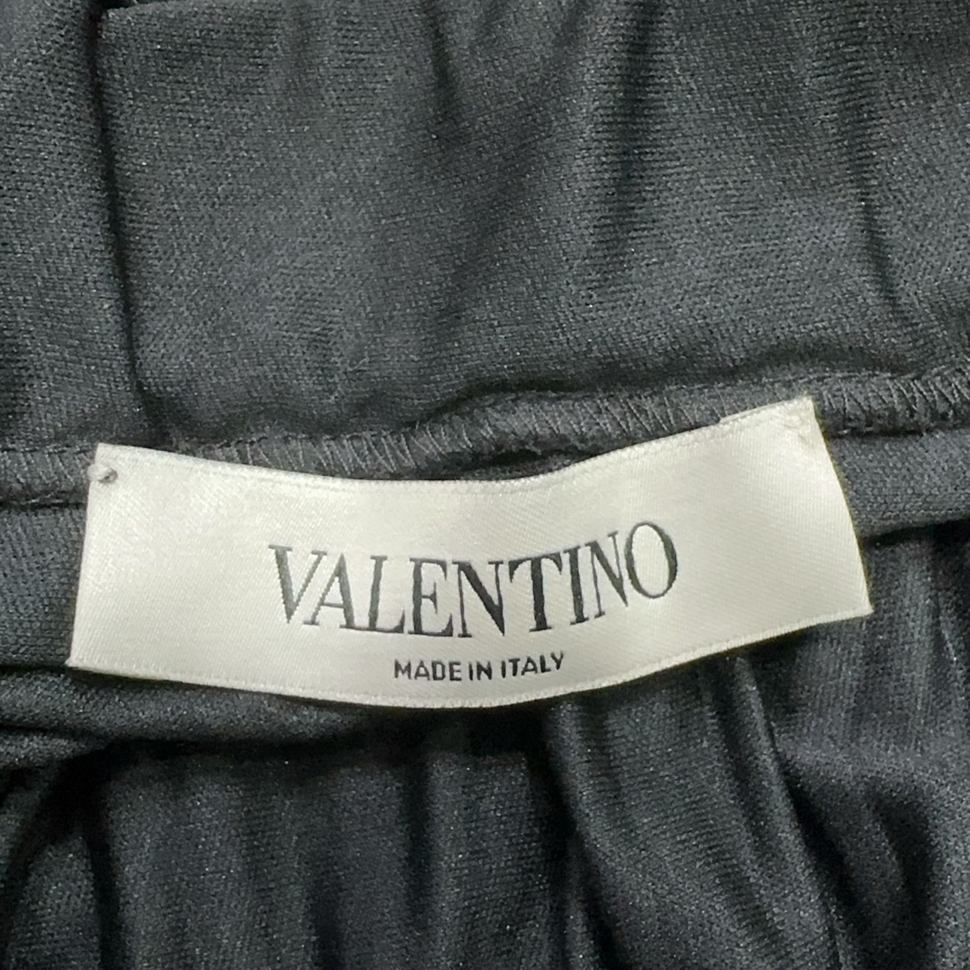 Valentino Valentino V Logo Pleated Midi Skirt XS Size 26" / US 2 / IT 38 - 3 Thumbnail