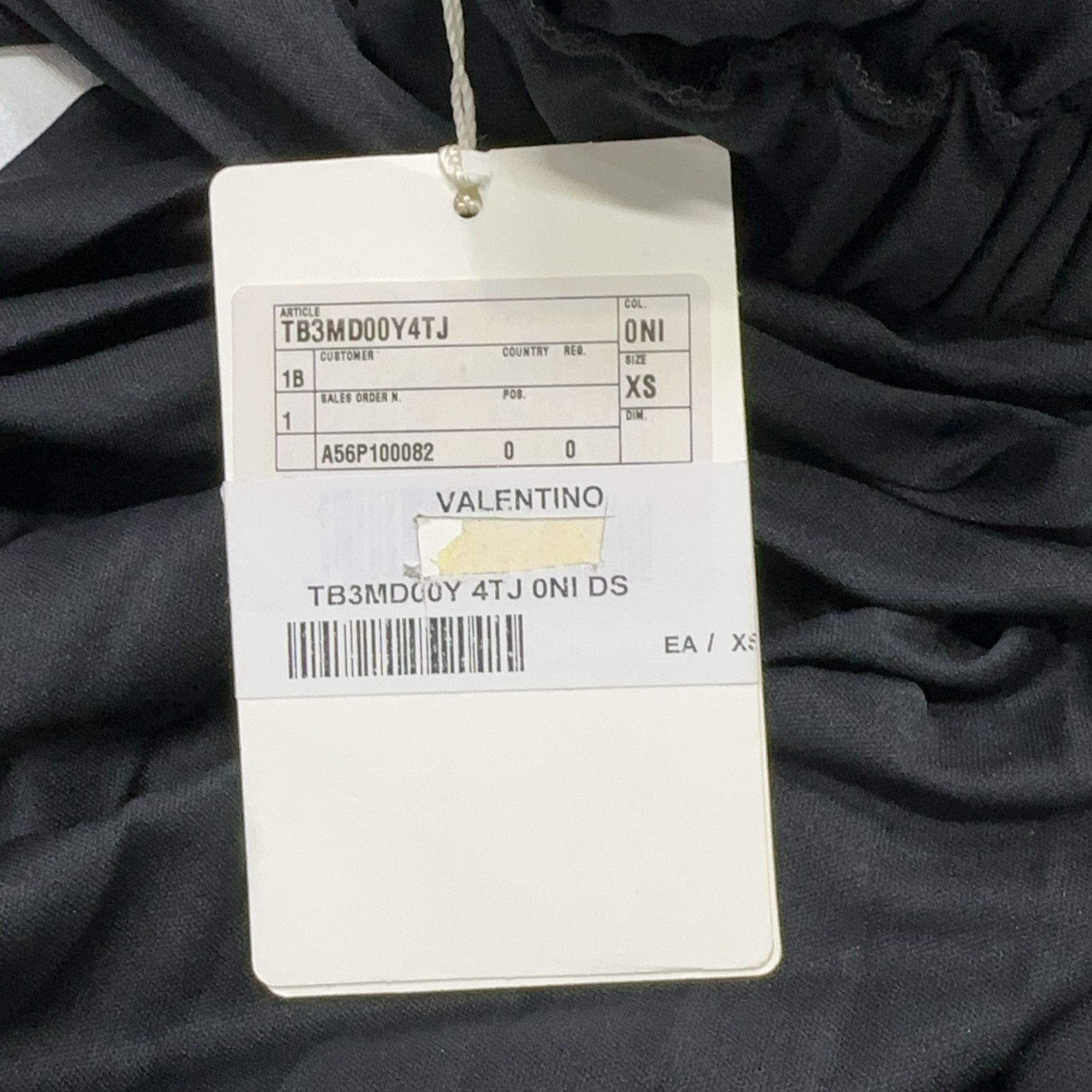 Valentino Valentino V Logo Pleated Midi Skirt XS Size 26" / US 2 / IT 38 - 4 Thumbnail