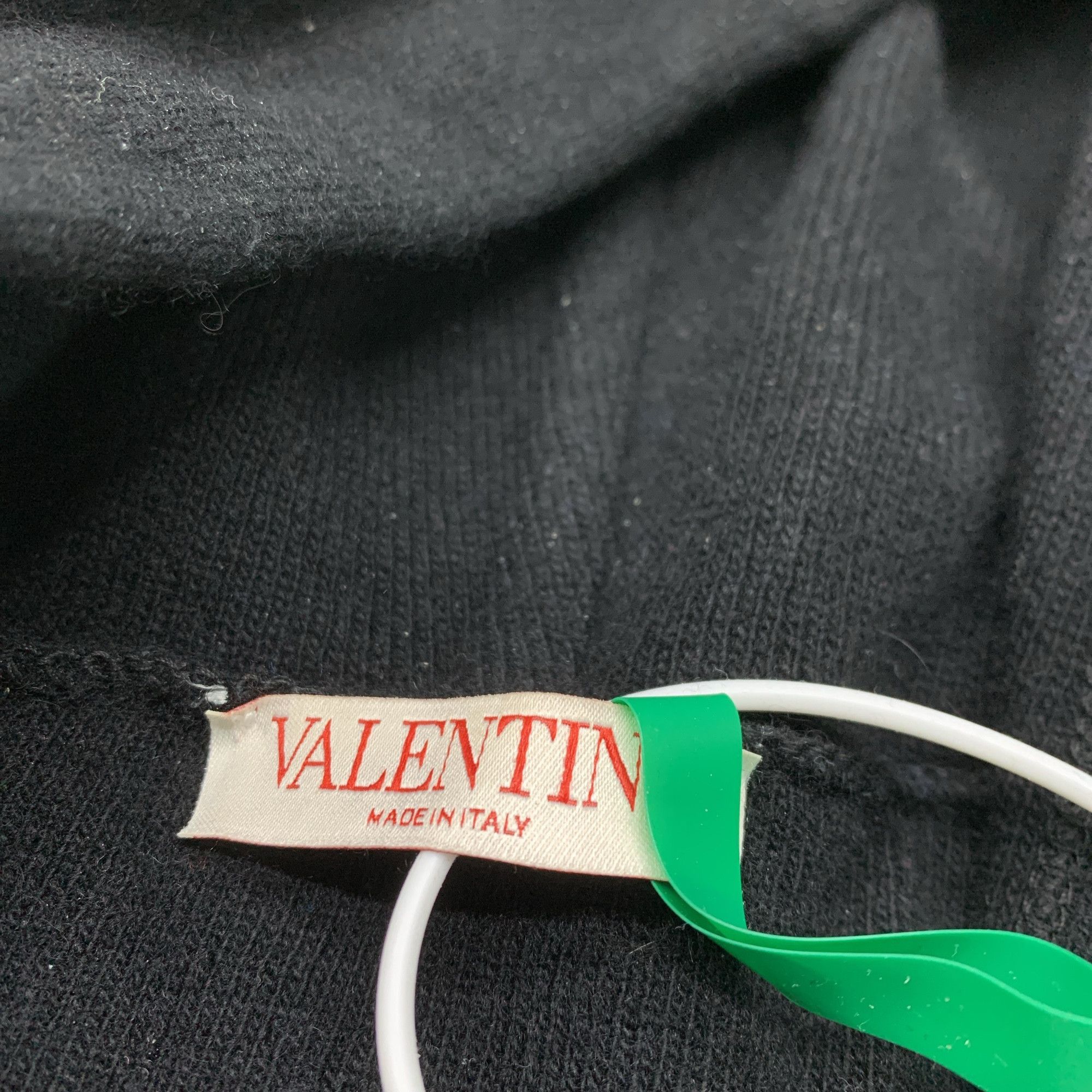 Valentino Valentino VLTN Logo Wool Cashmere Zip Hoodie Size S Size US S / EU 44-46 / 1 - 3 Thumbnail