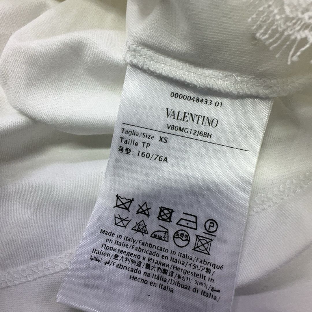 Valentino Valentino Lace Short Sleeve T-Shirt Size XS Size XS / US 0-2 / IT 36-38 - 3 Thumbnail