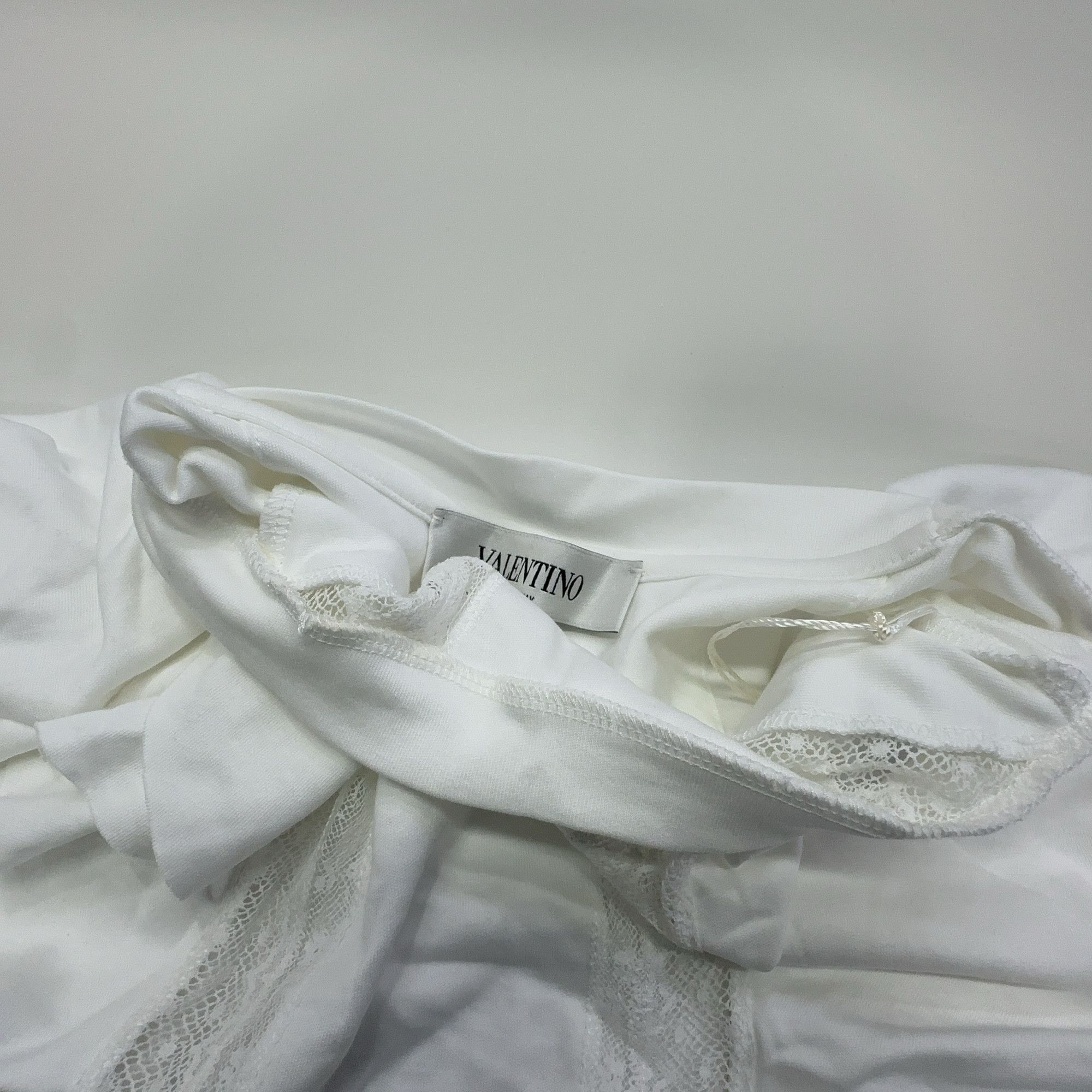 Valentino Valentino Lace Short Sleeve T-Shirt Size XS Size XS / US 0-2 / IT 36-38 - 6 Thumbnail
