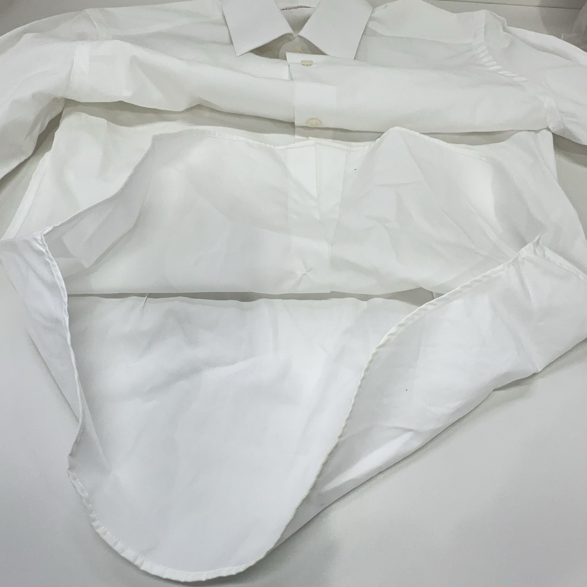 Valentino Valentino White Long Sleeve Button Up Shirt Size S Size US S / EU 44-46 / 1 - 8 Thumbnail