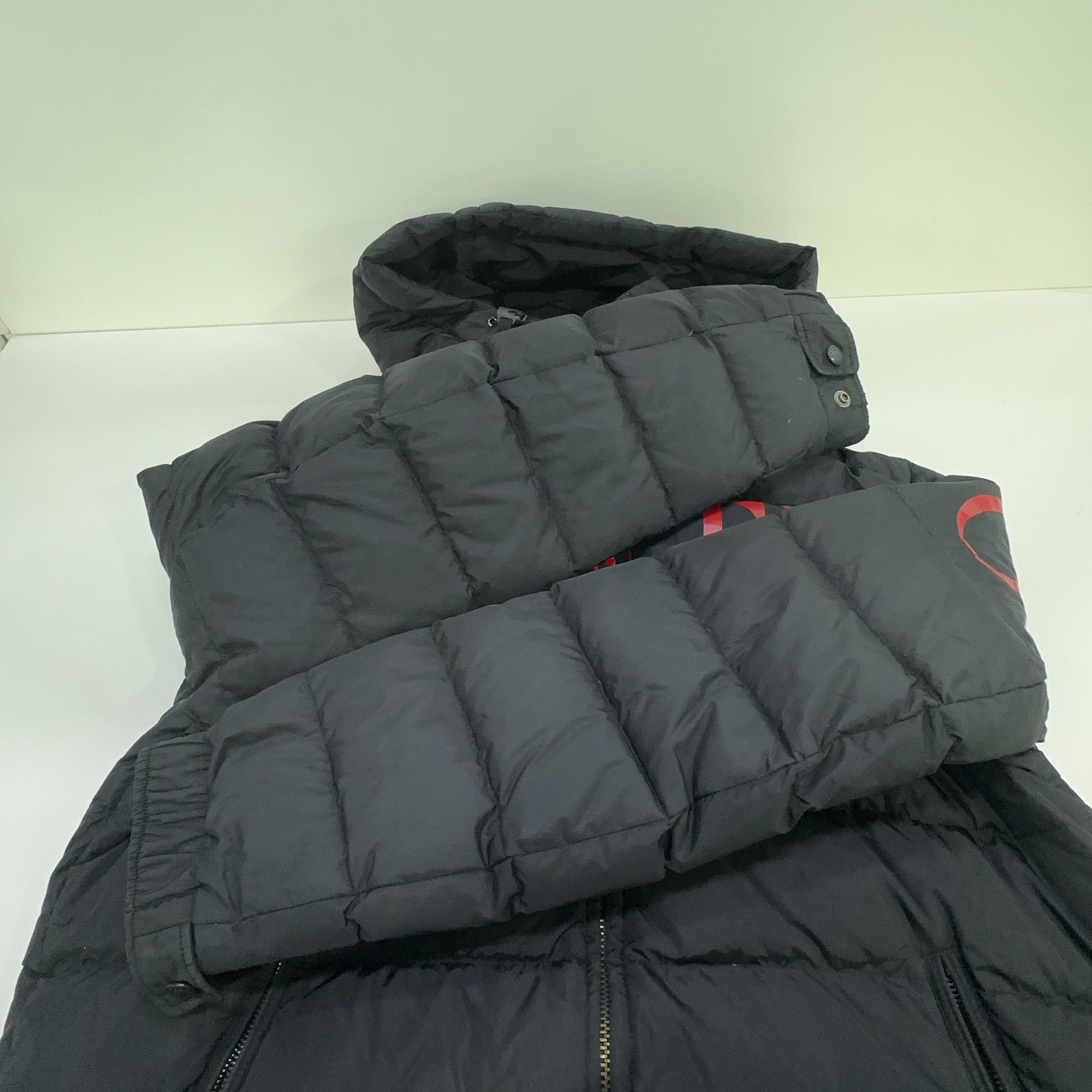 Valentino Valentino Logo Hooded Down Jacket Size 50 Size US M / EU 48-50 / 2 - 12 Thumbnail