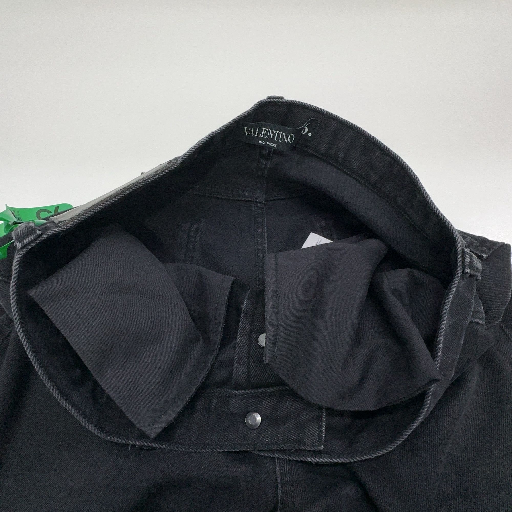Valentino Valentino Stud Detail Black Denim Jeans Size 30 Size US 30 / EU 46 - 5 Thumbnail