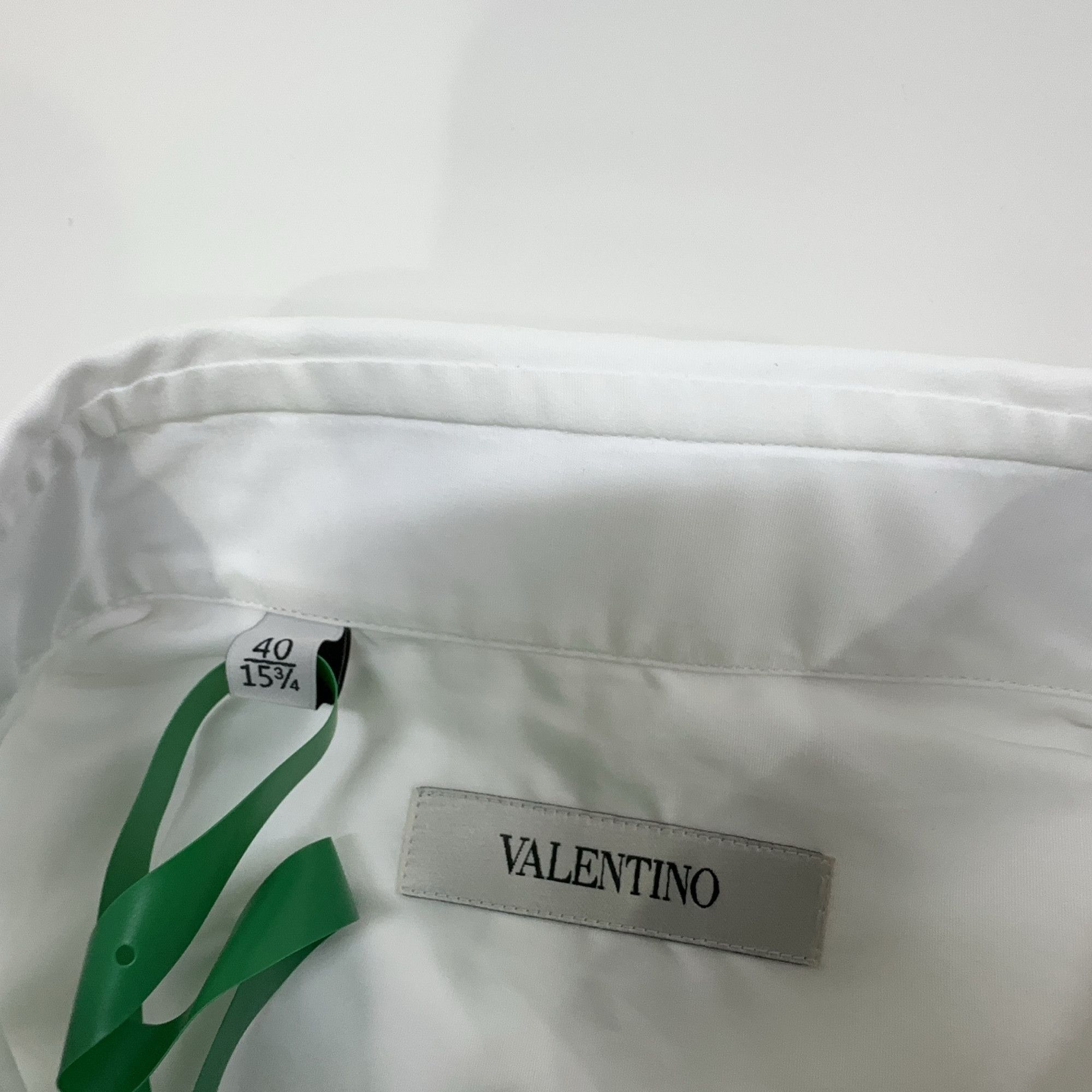 Valentino Valentino Cotton Button Up Shirt Size M Size US XXS / EU 40 - 4 Thumbnail