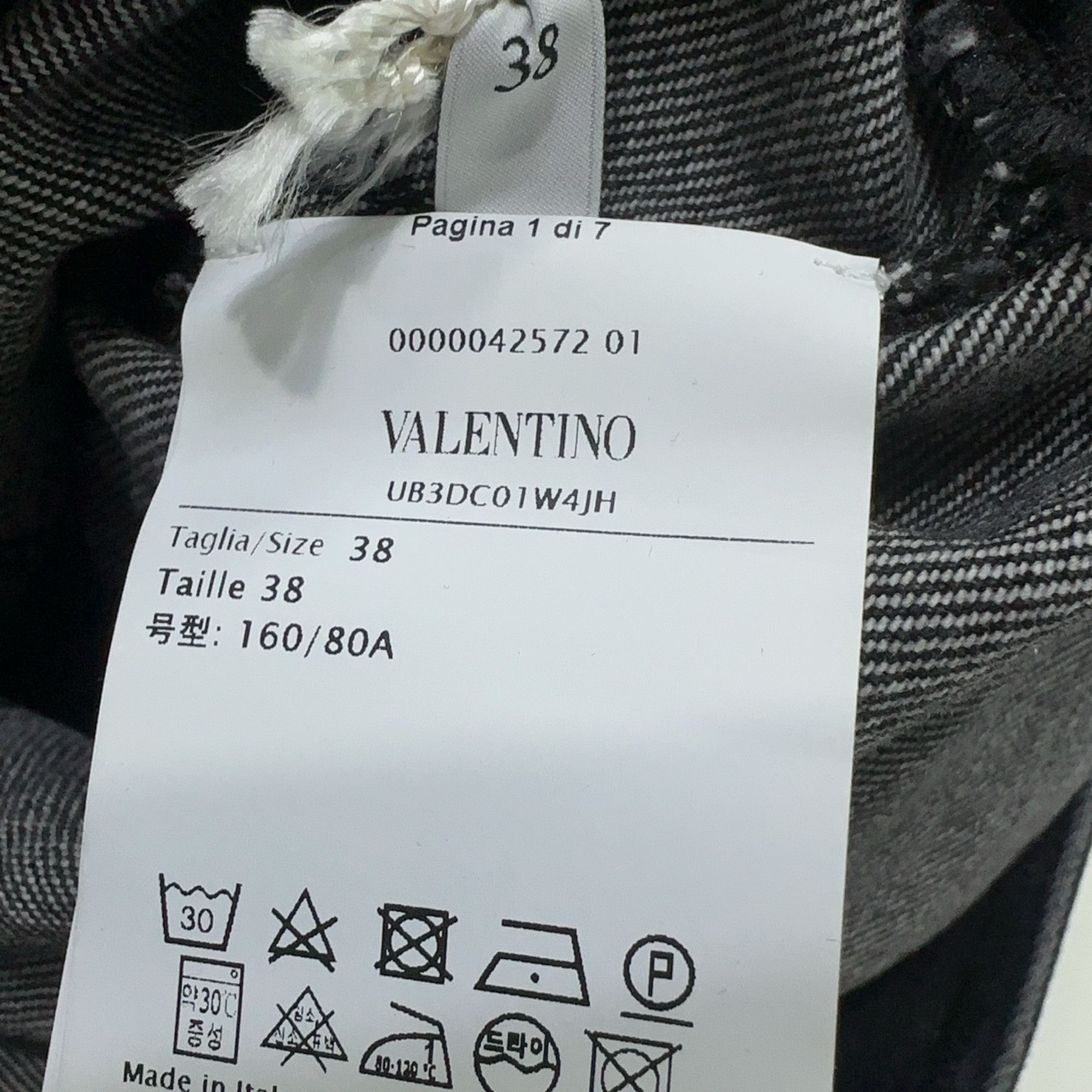 Valentino Valentino Logo Print Denim Jacket Size 38 Size XS / US 0-2 / IT 36-38 - 6 Thumbnail
