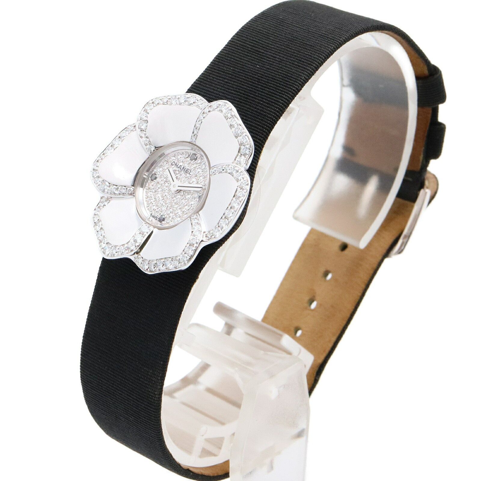 Chanel Chanel CHANEL Camelia Au750 Watch Precious Metal Quartz H1190 DUTY FREE for USA Size ONE SIZE - 2 Thumbnail