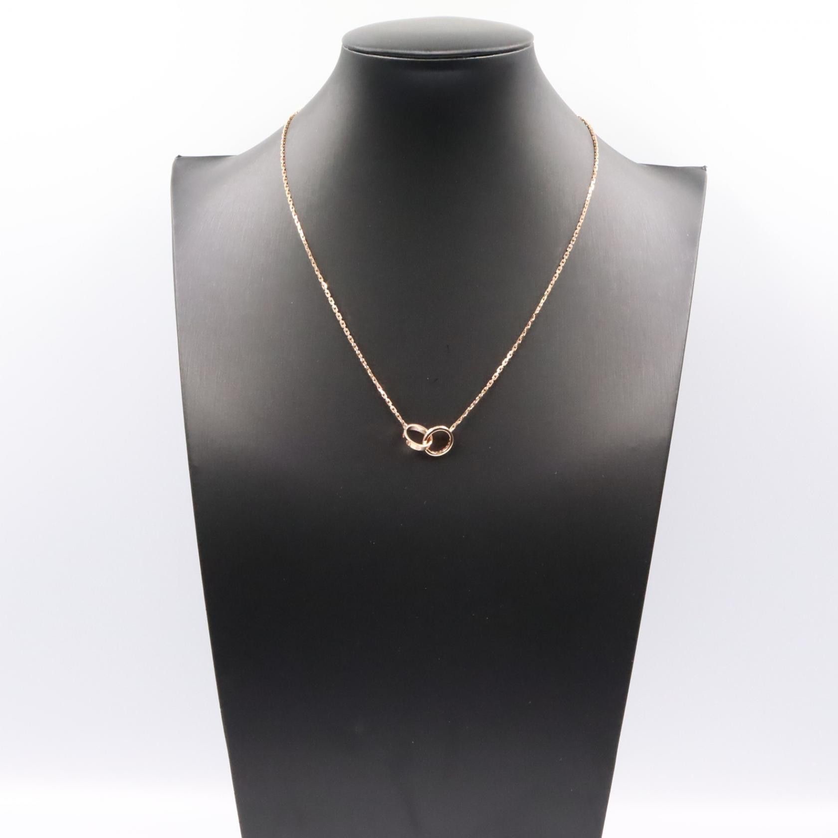 Cartier Cartier Cartier Baby Love Au750 Diamond Necklace Precious Metal Necklace DUTY FREE for USA Size ONE SIZE - 6 Thumbnail