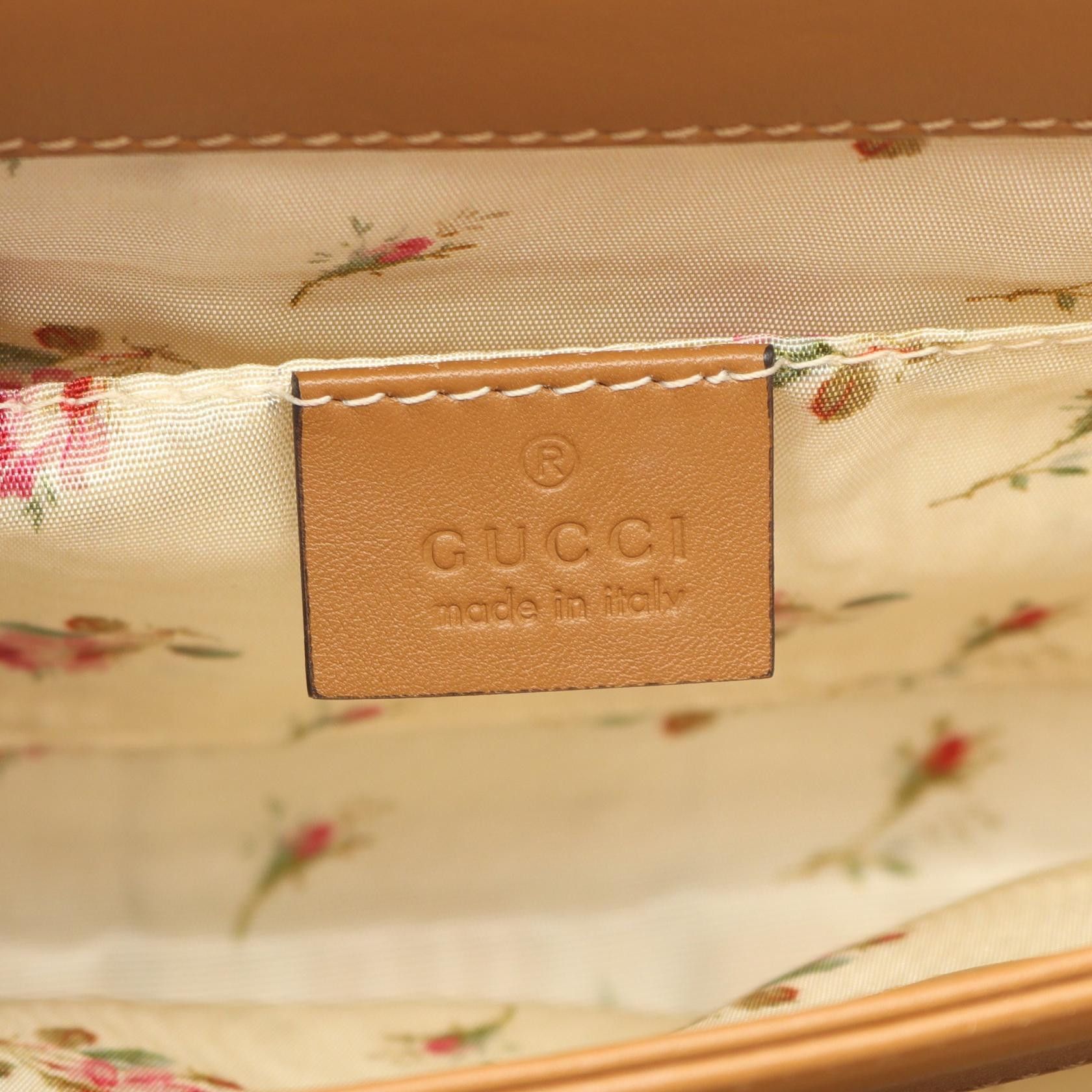 Gucci Gucci Gucci Ophidia exotic leather raffia shoulder bag Leather Shoulder Bag 503877 DUTY FREE for USA Size ONE SIZE - 4 Thumbnail