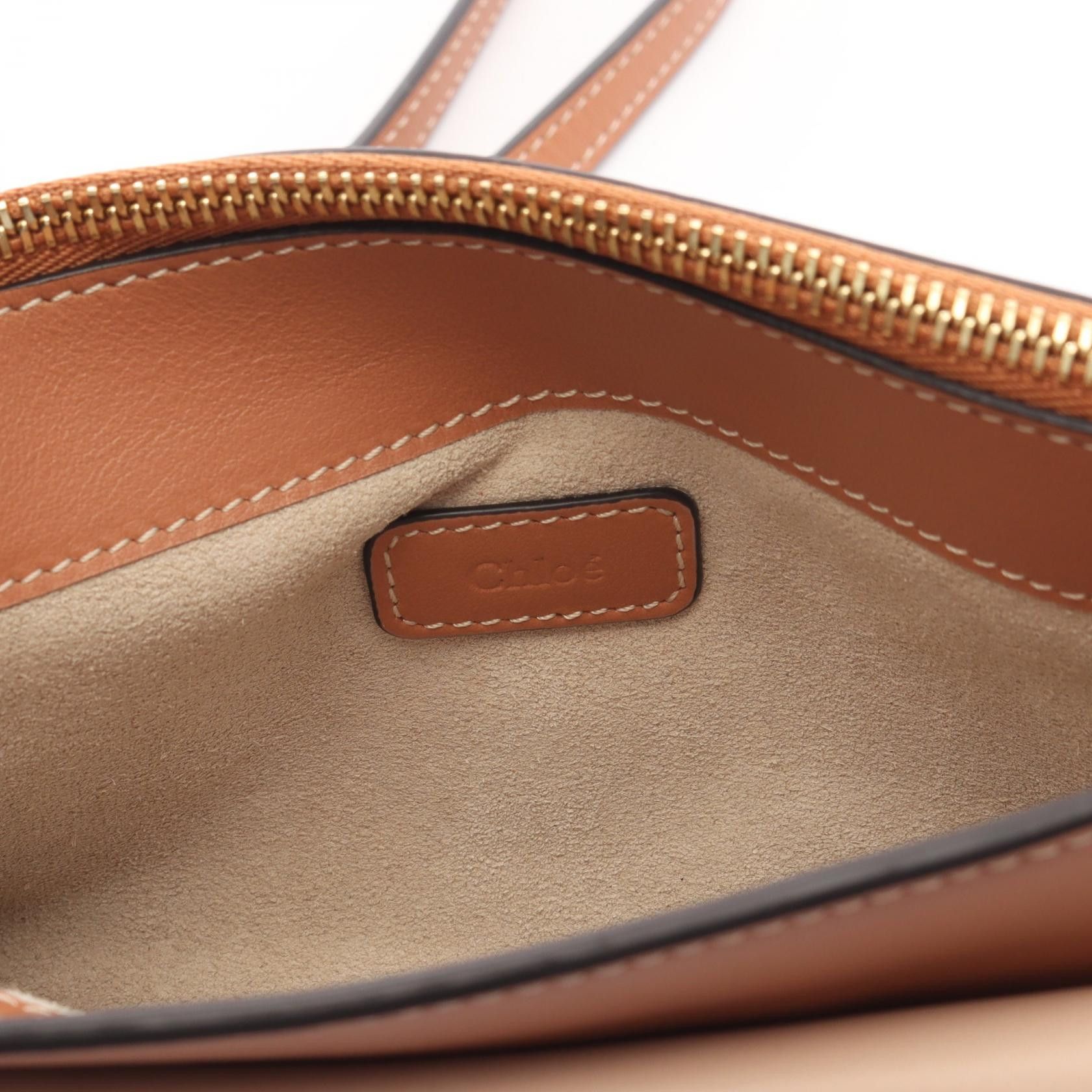 Chloe Chloe Chloe Tess Leather Shoulder Bag Leather Shoulder Bag DUTY FREE for USA Size ONE SIZE - 4 Thumbnail